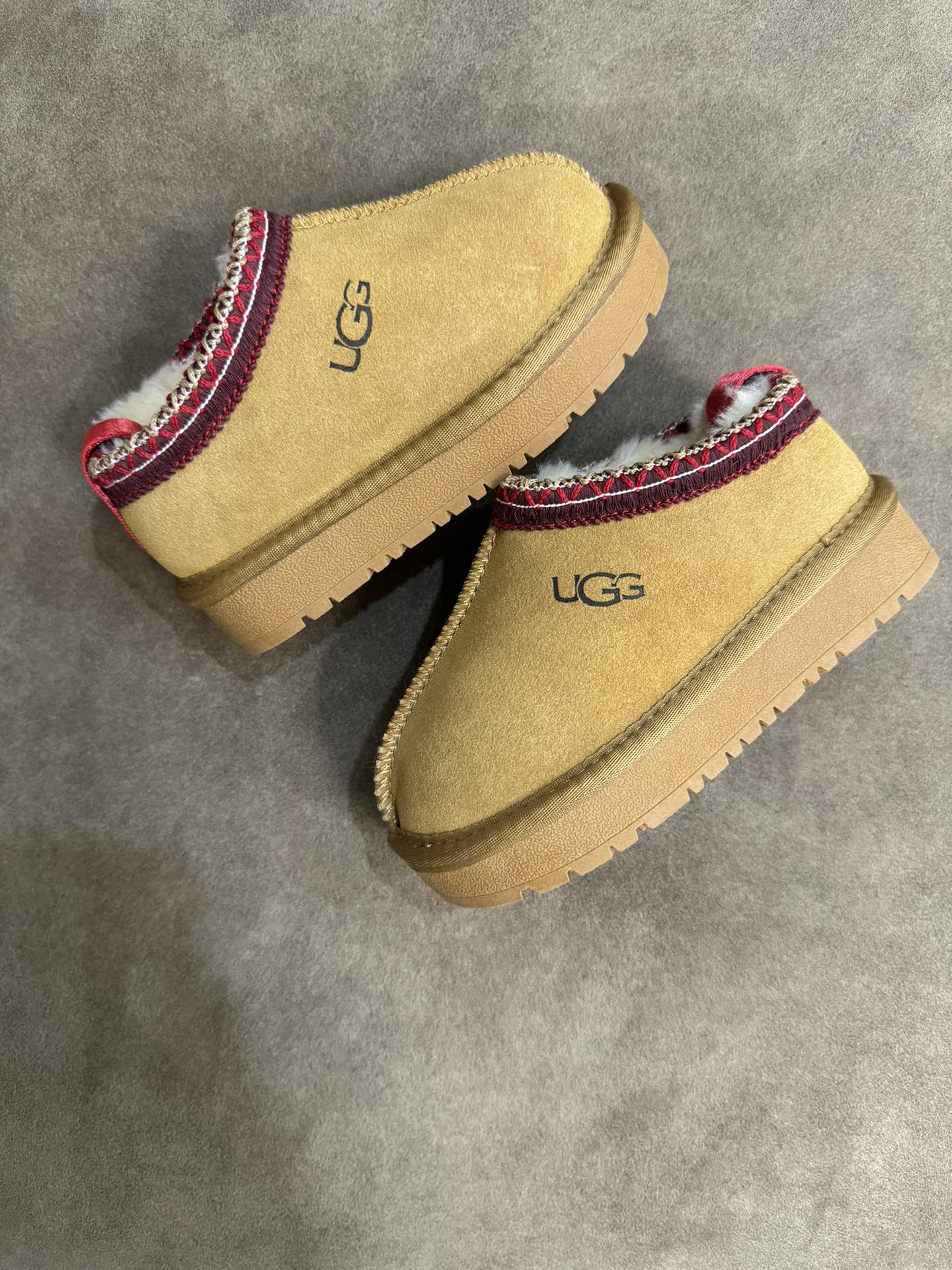 图片[8]-UGG民族风毛毛拖短筒雪地靴童鞋保暖棉鞋童鞋 尺码25-37-选品中心