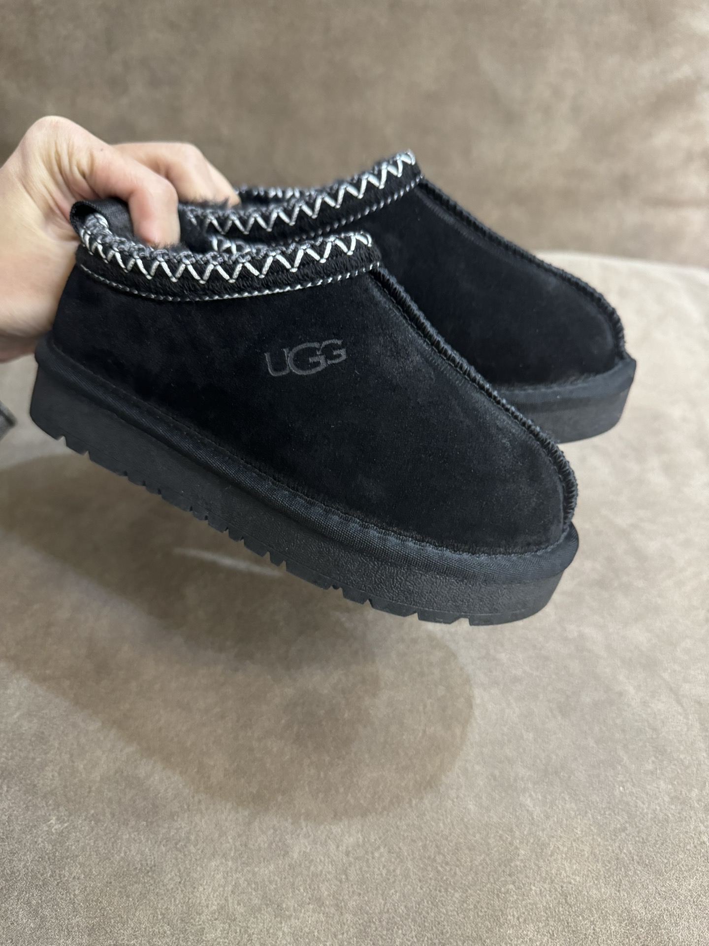 图片[5]-新色出货 UGG民族风毛毛拖短筒雪地靴童鞋保暖棉鞋童鞋 尺码25-37-选品中心