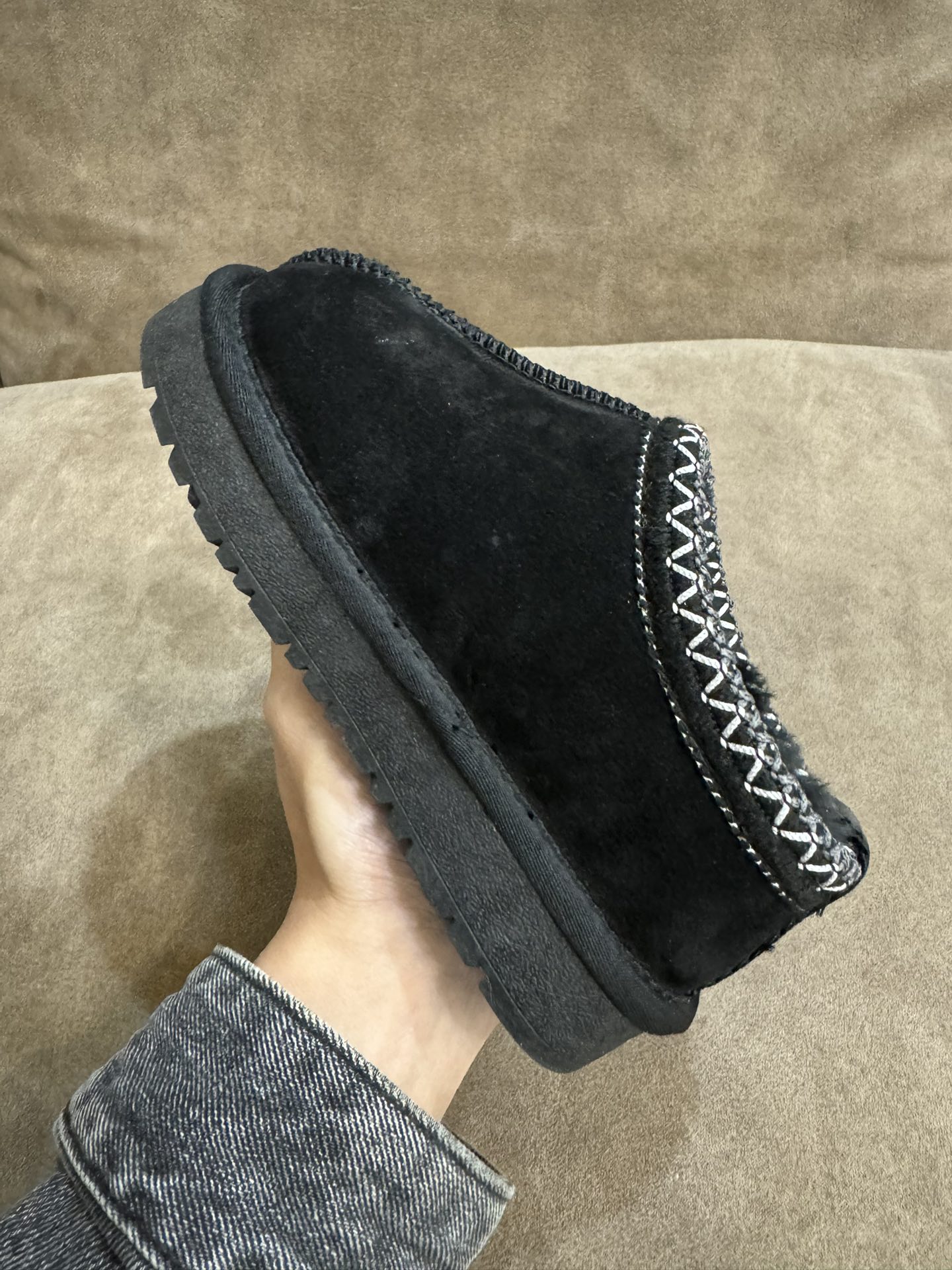 图片[2]-新色出货 UGG民族风毛毛拖短筒雪地靴童鞋保暖棉鞋童鞋 尺码25-37-选品中心