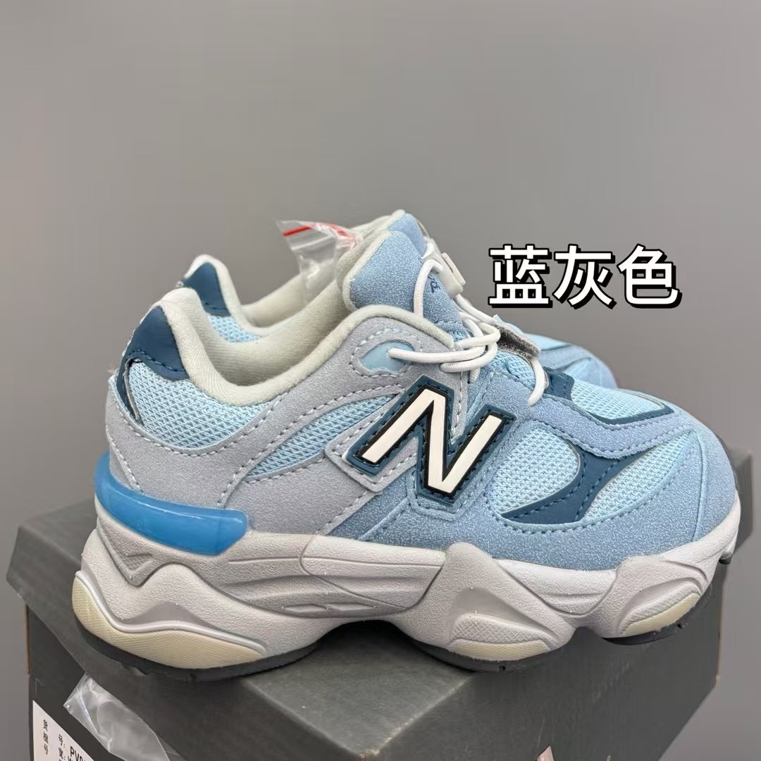 图片[2]-新色 出货 NB9060松紧扣儿童老爹运动鞋 尺码：24-36码 经典NB9060老爹款🆕 松紧扣设计，附赠一对鞋带，穿脱方便✌🏻 老爹款式设计，百搭又时髦✨-选品中心