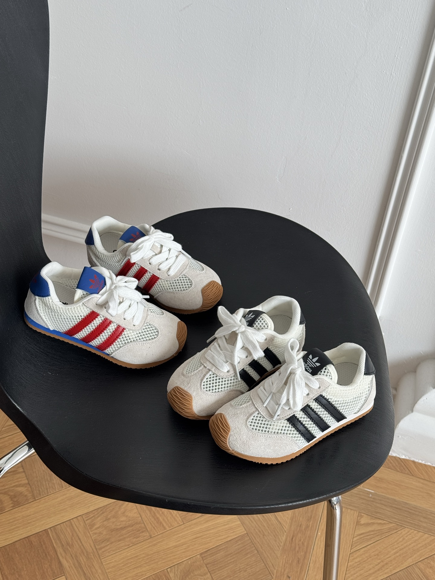 图片[8]-阿迪三叶草猪八皮镂空大网春夏新款女童透气网面休闲鞋软底轻便阿甘鞋 尺码 26-37-选品中心