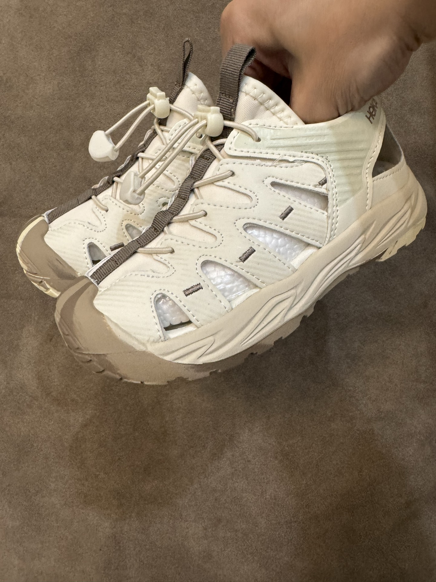 HOKA包头凉鞋徒步机能防滑登山越野户外运动溯溪凉鞋 HOKA霍帕拉系列造型男女夏季沙滩凉鞋 尺码 26-37-选品中心