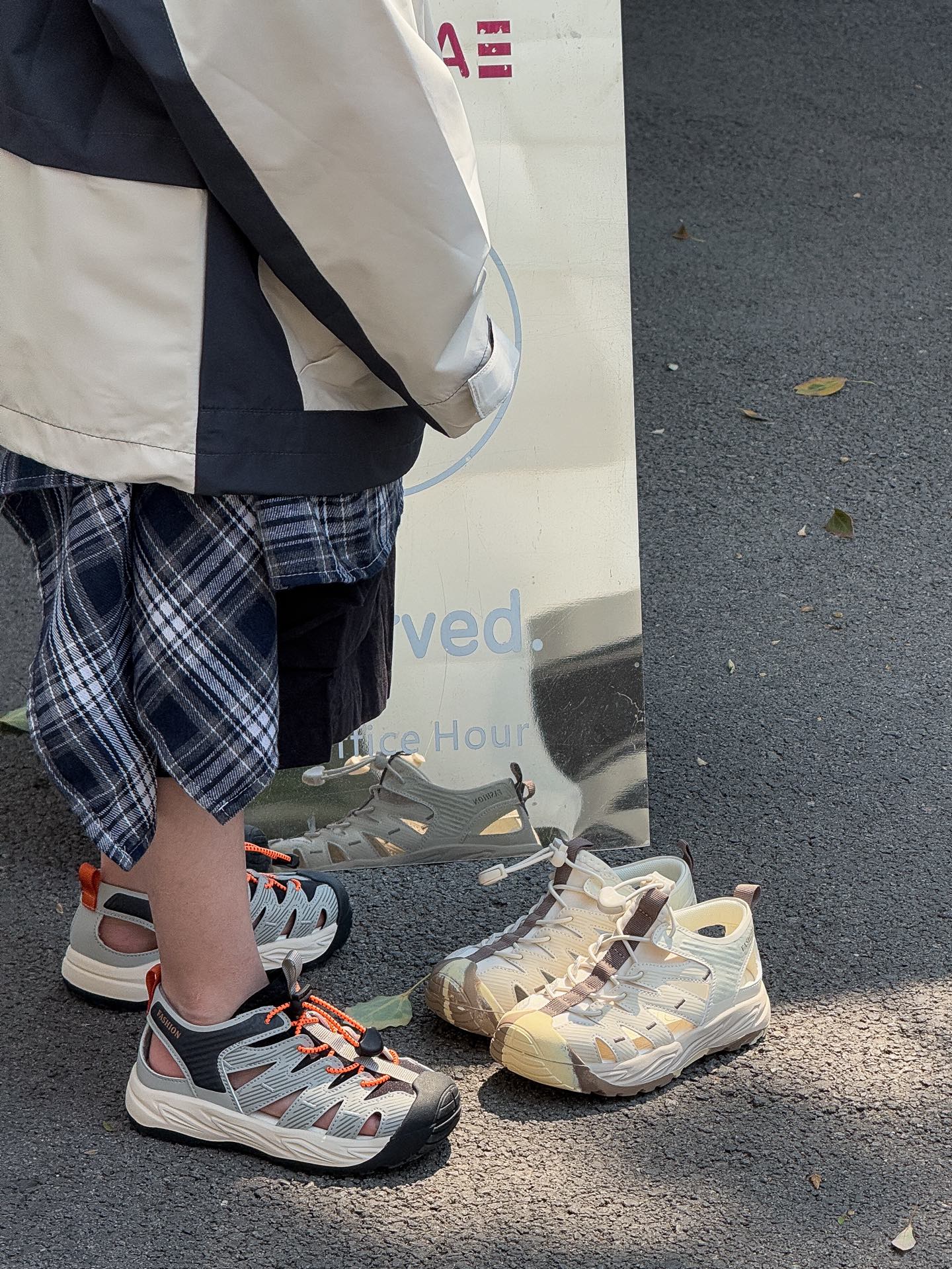 图片[5]-放 HOKA HOPARA包头镂空溯溪凉鞋户外凉鞋💫采用弹力扣设计，方便宝贝穿脱🤩镂空鞋面，清爽透气💨让双脚👣在炎炎夏日也能保持清爽 鞋底防滑耐磨 尺码26-37-选品中心