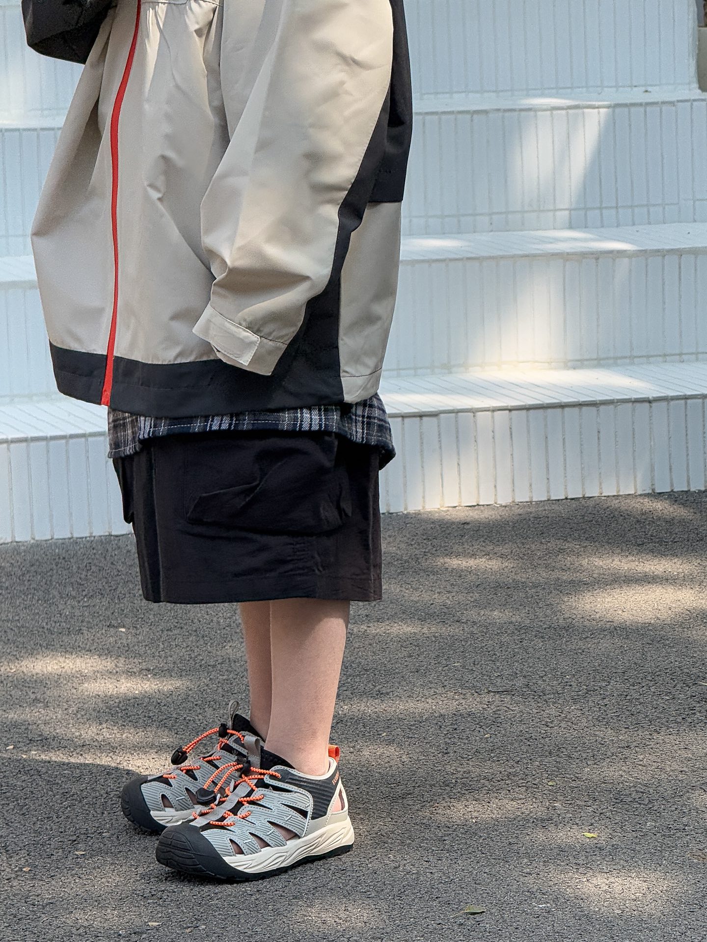 图片[2]-放 HOKA HOPARA包头镂空溯溪凉鞋户外凉鞋💫采用弹力扣设计，方便宝贝穿脱🤩镂空鞋面，清爽透气💨让双脚👣在炎炎夏日也能保持清爽 鞋底防滑耐磨 尺码26-37-选品中心