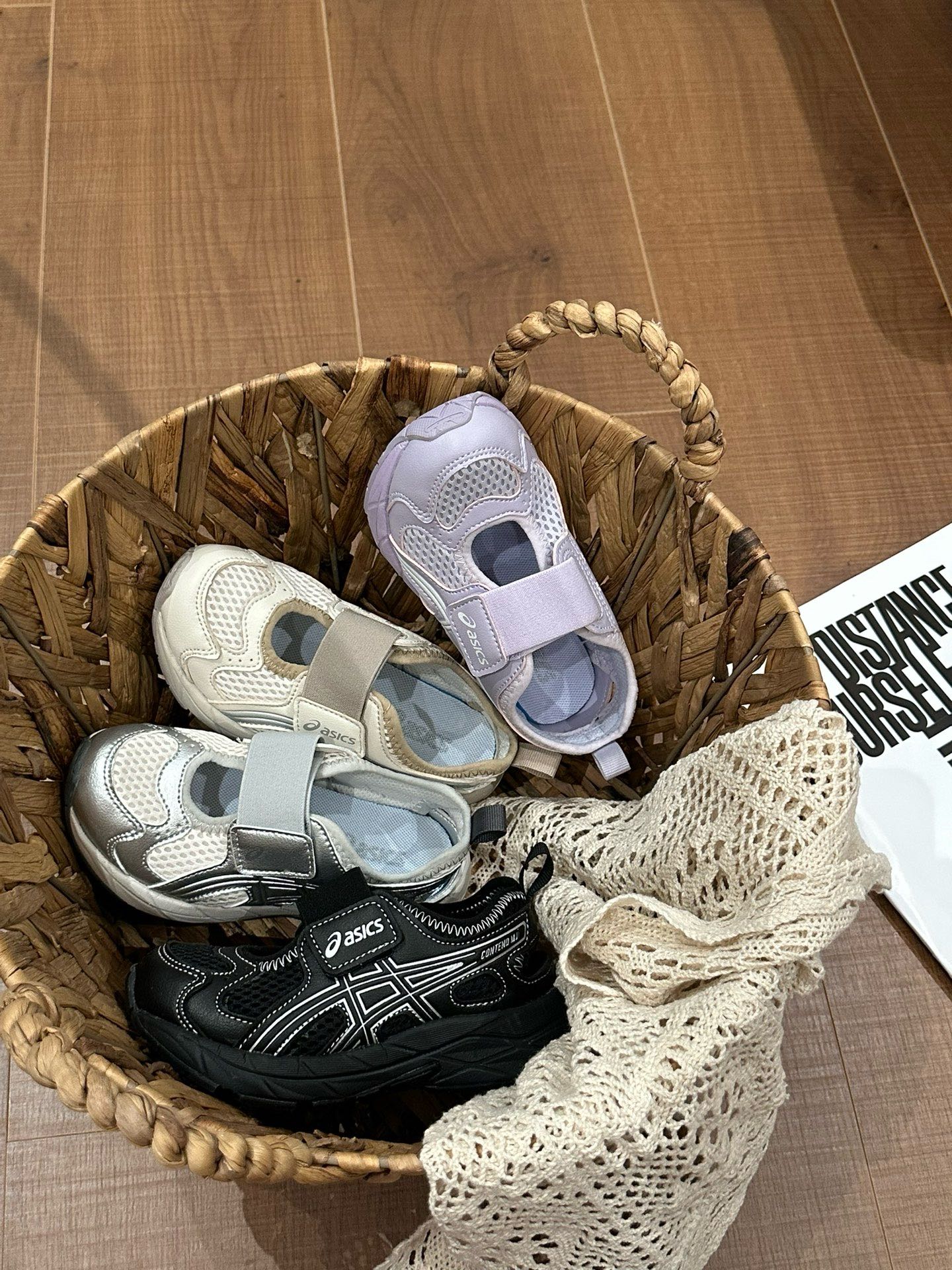 图片[3]-♥️谁还没看到🉐️儿童鞋！🎁！真的是打着灯笼找不到的性价比了，卑微至极的价格！鞋子品质把心代理肚子里！ ASICS/亚瑟士童鞋2025夏季新款男女童运动透气凉鞋尺码22–37-选品中心