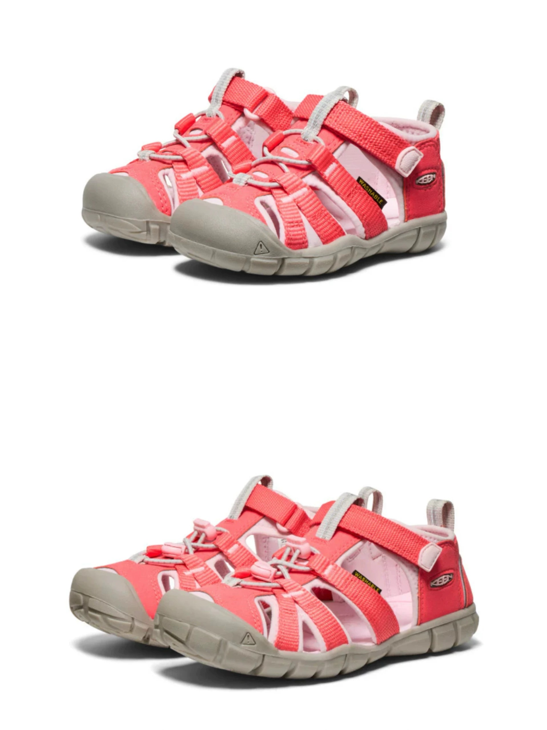 图片[4]-新色出货 潮牌二代轻便儿童溯溪两穿凉鞋 尺码：24-37码 潮牌KEEN升级二代轻便凉鞋🆕 超轻超软超好穿✌🏻 溯溪款两穿超便捷✔️ 魔术贴设计，穿脱超方便👍🏻-选品中心