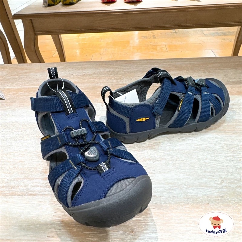 图片[5]-新色出货 潮牌二代轻便儿童溯溪两穿凉鞋 尺码：24-37码 潮牌KEEN升级二代轻便凉鞋🆕 超轻超软超好穿✌🏻 溯溪款两穿超便捷✔️ 魔术贴设计，穿脱超方便👍🏻-选品中心