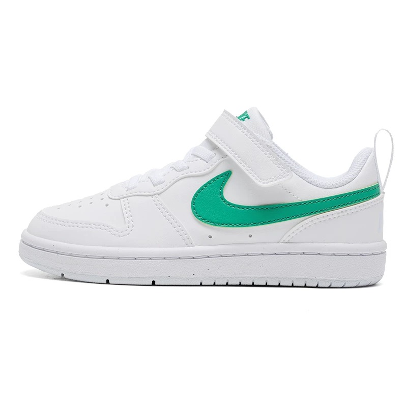 图片[5]-新色出货 NK 空军一号工装低帮魔术贴儿童板鞋小白鞋 尺码：22-37.5码 经典百搭板鞋小白鞋，学生时代必备❤️ 低帮魔术贴设计，穿脱方便✔️ 橡胶大底，耐磨防滑👍🏻 优质皮料拼接，质感满分💯-选品中心