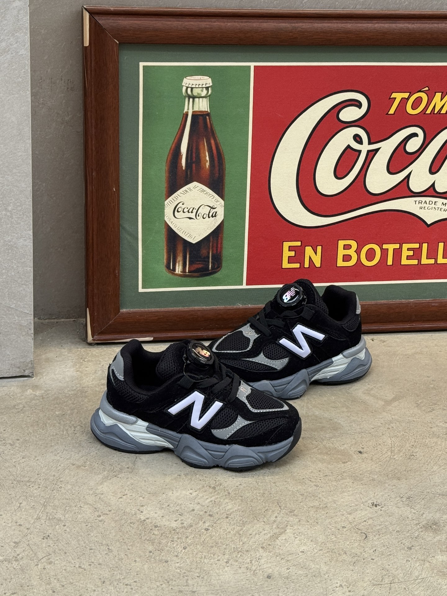 图片[6]-NB 9060旋钮扣儿童老爹鞋运动鞋跑步鞋24-37码 经典NB9060旋钮扣老爹款🆕旋钮扣扣设计，穿脱方便✌🏻老爹款式设计，百搭又时髦✨-选品中心