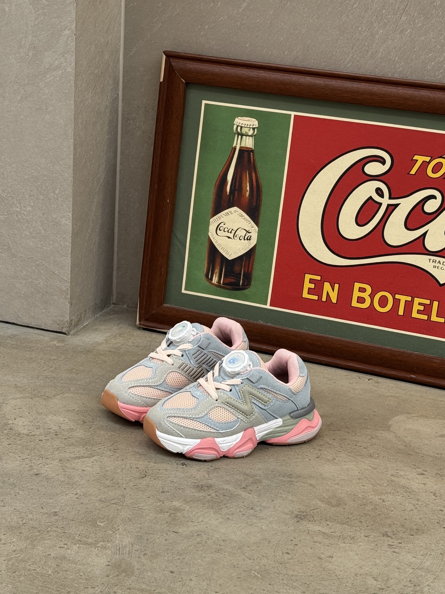 图片[6]-NB 9060旋钮扣儿童老爹鞋运动鞋跑步鞋24-37码 经典NB9060旋钮扣老爹款🆕旋钮扣扣设计，穿脱方便✌🏻老爹款式设计，百搭又时髦✨-选品中心