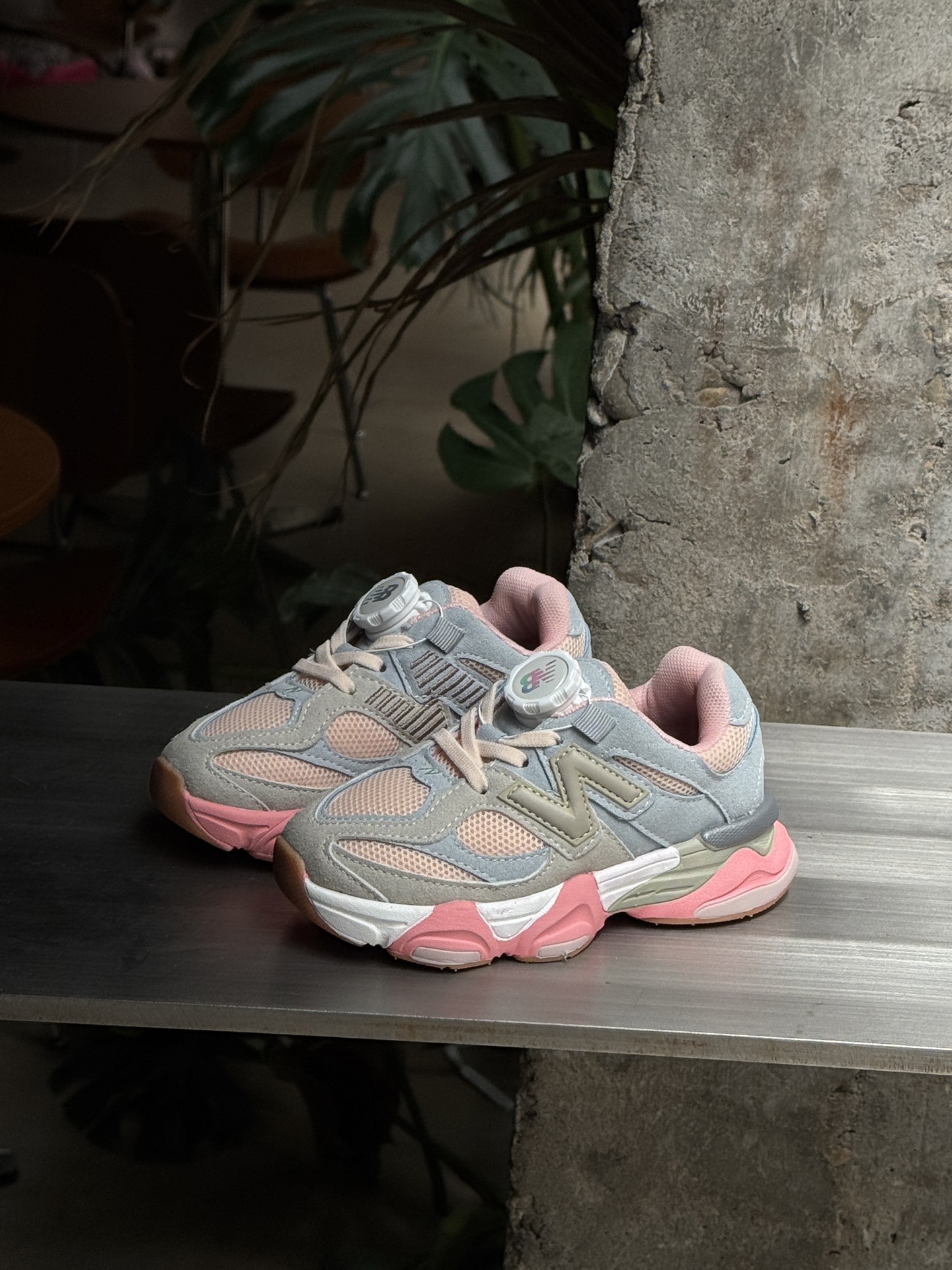 图片[5]-NB 9060旋钮扣儿童老爹鞋运动鞋跑步鞋24-37码 经典NB9060旋钮扣老爹款🆕旋钮扣扣设计，穿脱方便✌🏻老爹款式设计，百搭又时髦✨-选品中心