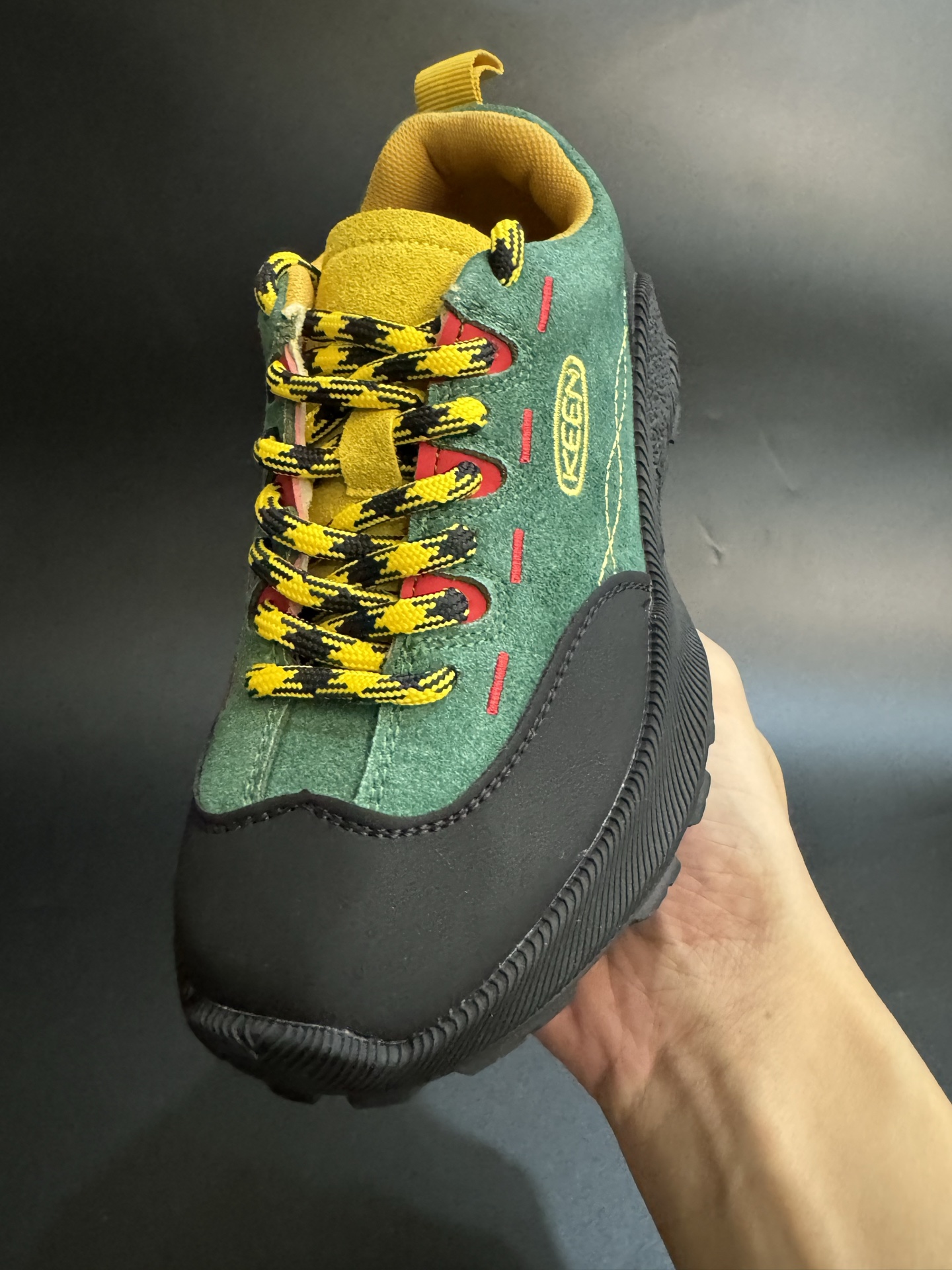 图片[4]-KEEN 联名款儿童鞋户外徒步登山运动鞋童鞋 户外登山运动 萌宝必备童鞋🔥 优质麂皮面料，防水材质✌🏻 橡胶耐磨防滑大底，脚感超赞👍🏻 丑萌丑萌的超可爱😍 尺码：26-37-选品中心