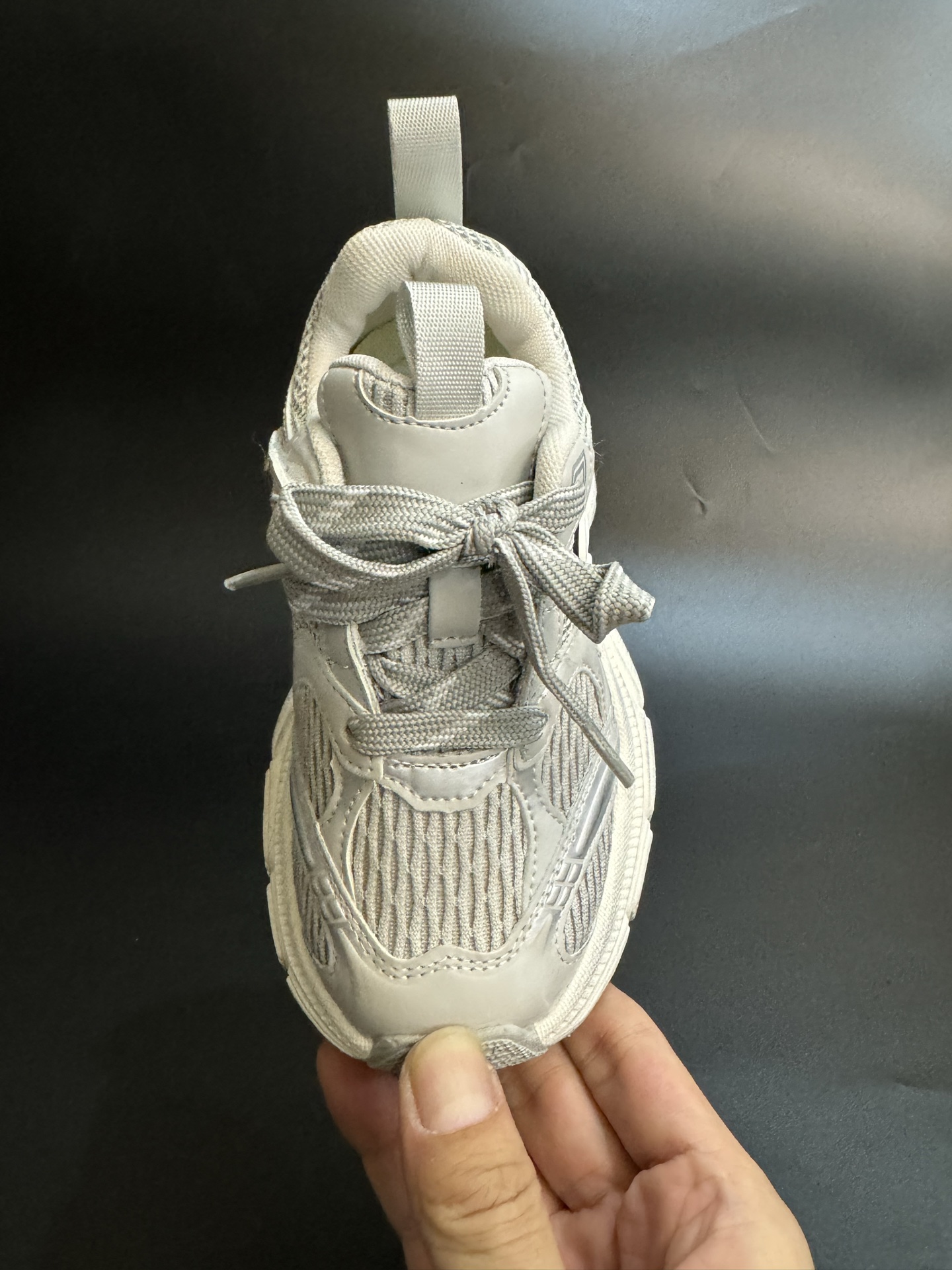 图片[6]-巴黎10代儿童魔术贴老爹鞋轻便厚底时尚运动童鞋26-37码 经典巴黎世家老爹鞋🆕双网面设计，透气又舒适☁️.魔术贴设计，穿脱方便✌🏻.-选品中心