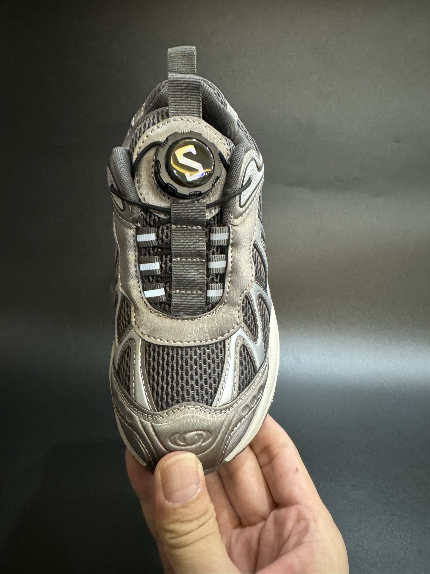 图片[6]-萨络蒙XT-WHISPER旋钮扣童鞋26-37 白敬亭同款网红款儿童休闲户外越野机能运动跑步鞋 实际脚长加1–1.5CM后选内长-选品中心