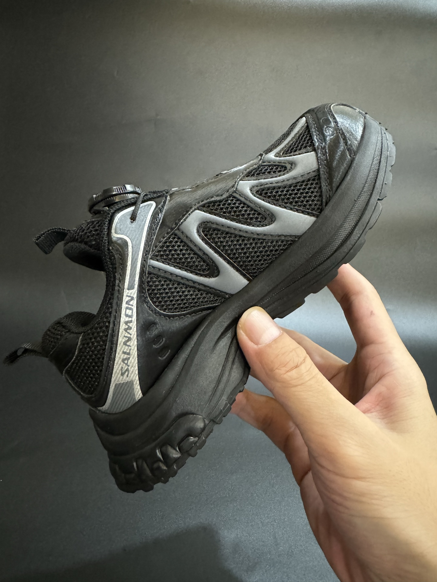 图片[5]-萨络蒙XT-WHISPER旋钮扣童鞋26-37 白敬亭同款网红款儿童休闲户外越野机能运动跑步鞋 实际脚长加1–1.5CM后选内长-选品中心