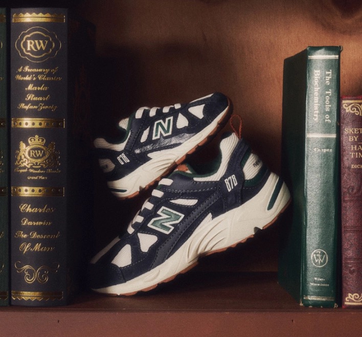 图片[8]-新款NB878猪八皮松紧带复古儿童运动鞋 尺码：26-37码 经典878款式🆕 松紧带设计，穿脱便捷✌🏻. 耐磨防滑大底，脚感不言而喻☁️ 优质面料拼接，质感超高级！-选品中心