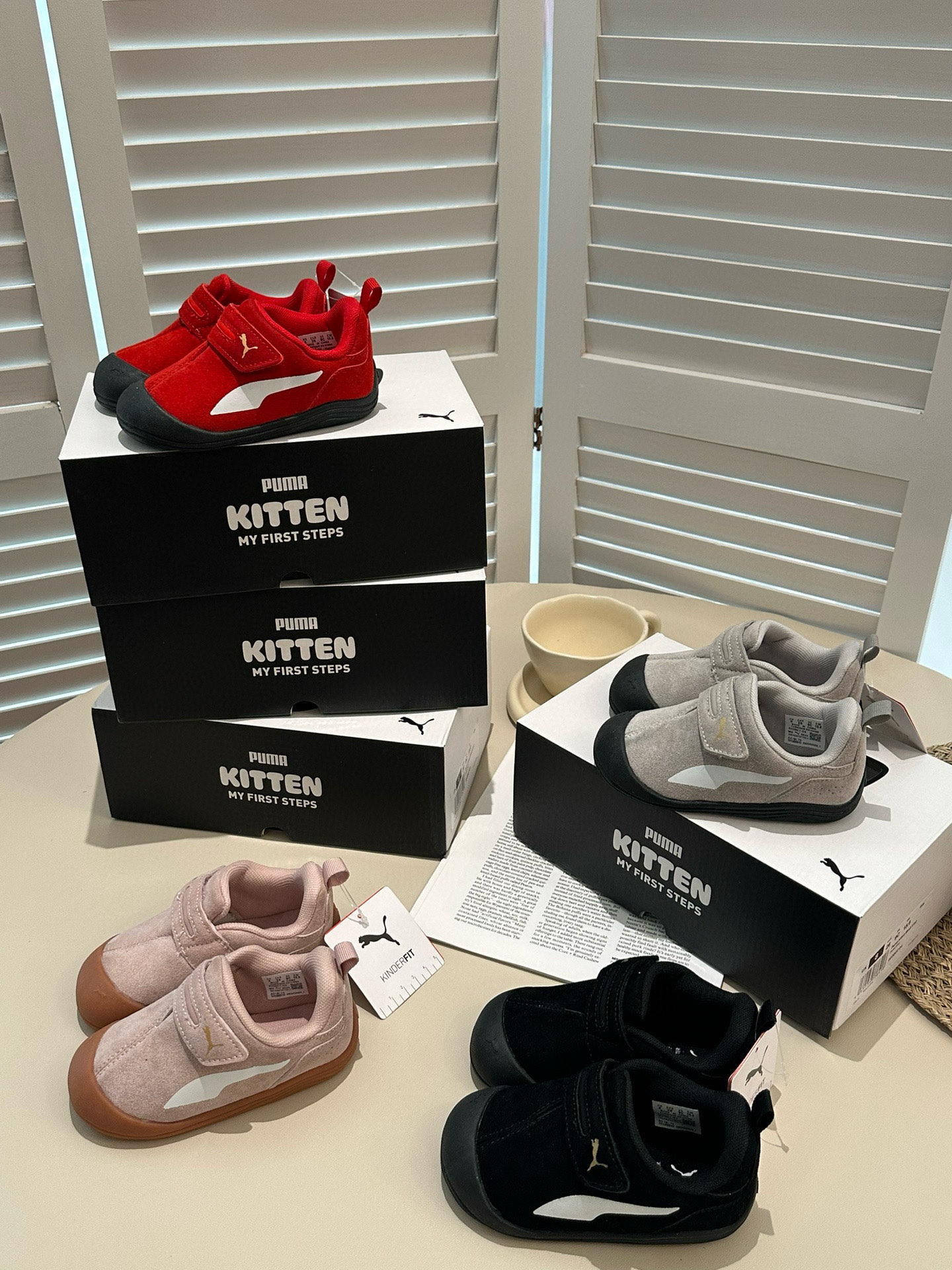 图片[6]-新款puma彪马秋冬软底学步鞋赛车鞋魔术贴小男女童鞋软底鞋。 尺码22-35-选品中心