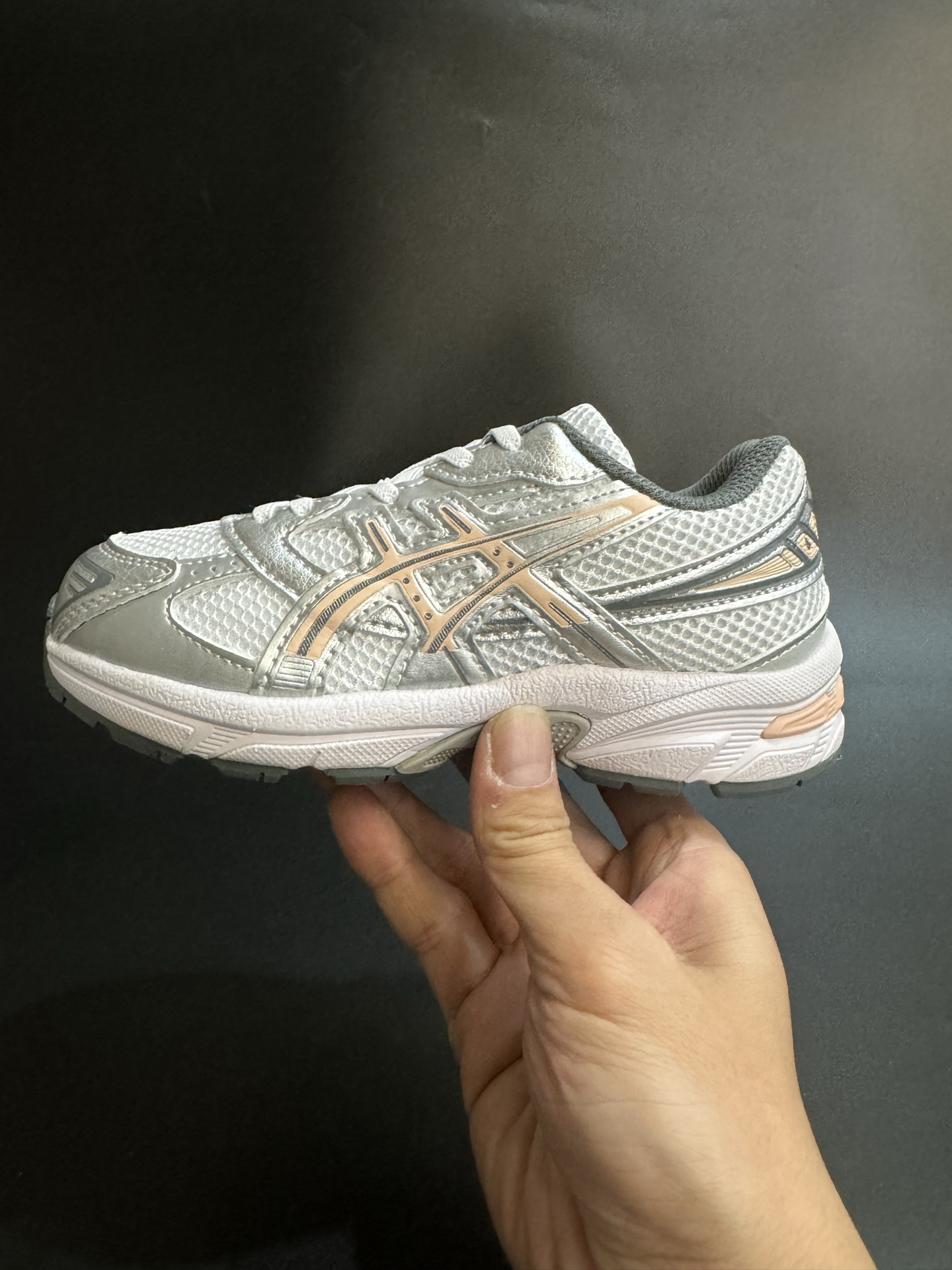 图片[3]-另一工厂 亚瑟士1130弹力松紧带儿童运动鞋26-37码 松紧带设计，穿脱方便✌🏻 网面拼接，质感满满💯 橡胶耐磨防滑大底，脚感超赞👍🏻-选品中心