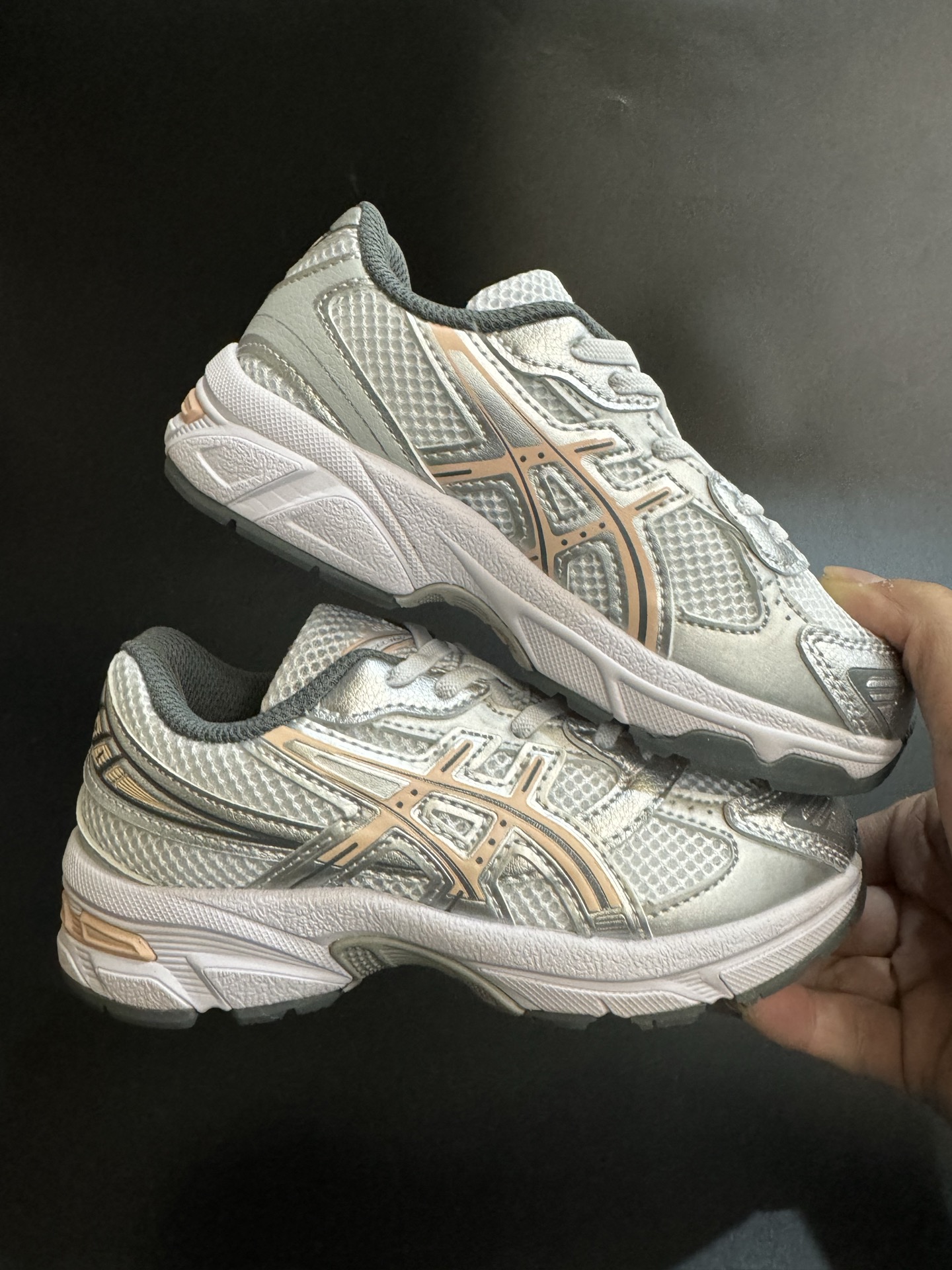 图片[9]-另一工厂 亚瑟士1130弹力松紧带儿童运动鞋26-37码 松紧带设计，穿脱方便✌🏻 网面拼接，质感满满💯 橡胶耐磨防滑大底，脚感超赞👍🏻-选品中心