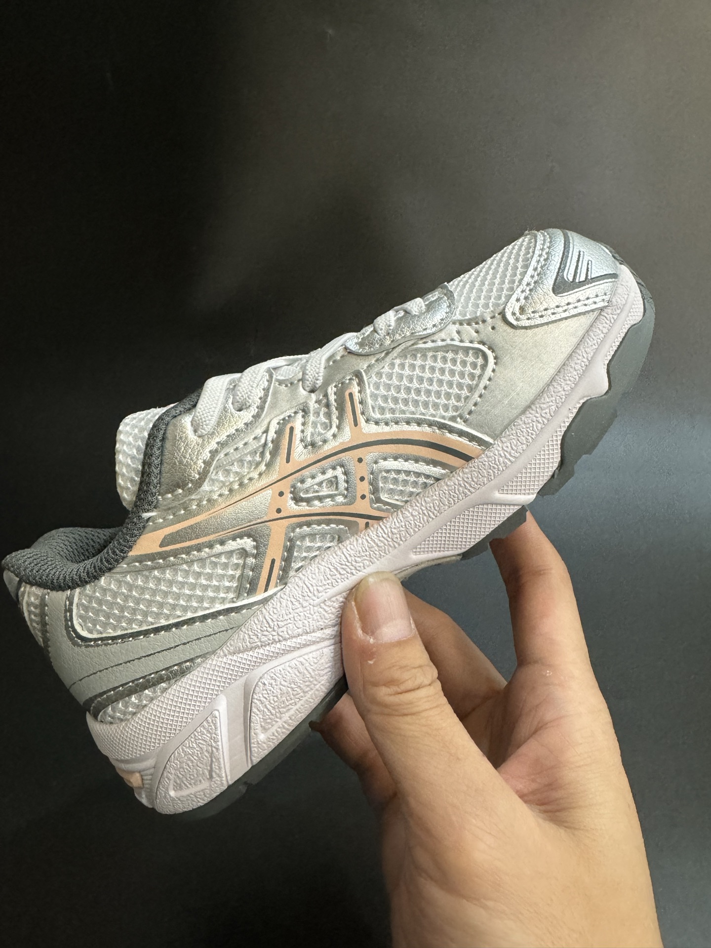 图片[5]-另一工厂 亚瑟士1130弹力松紧带儿童运动鞋26-37码 松紧带设计，穿脱方便✌🏻 网面拼接，质感满满💯 橡胶耐磨防滑大底，脚感超赞👍🏻-选品中心