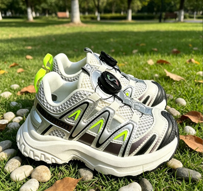 @180 Sandalias de agua para niños con hebilla giratoria y parte superior perforada, zapatos deportivos de playa TALLA: …