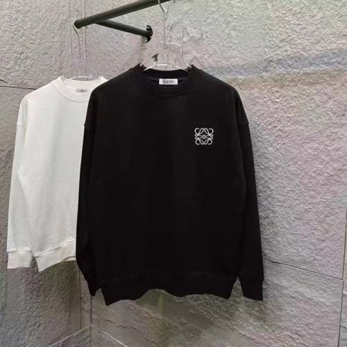 Loewe 2025 Embroidered Logo Sweatshirt - Classic Style, Unisex Design 1 Loewe 2025 Embroidered Logo Sweatshirt - Classic Style, Unisex Design