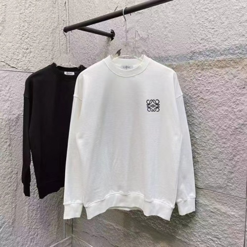 Loewe Embroidered Logo Cotton Sweatshirt - Stylish Unisex Crewneck 1 Loewe Embroidered Logo Cotton Sweatshirt - Stylish Unisex Crewneck