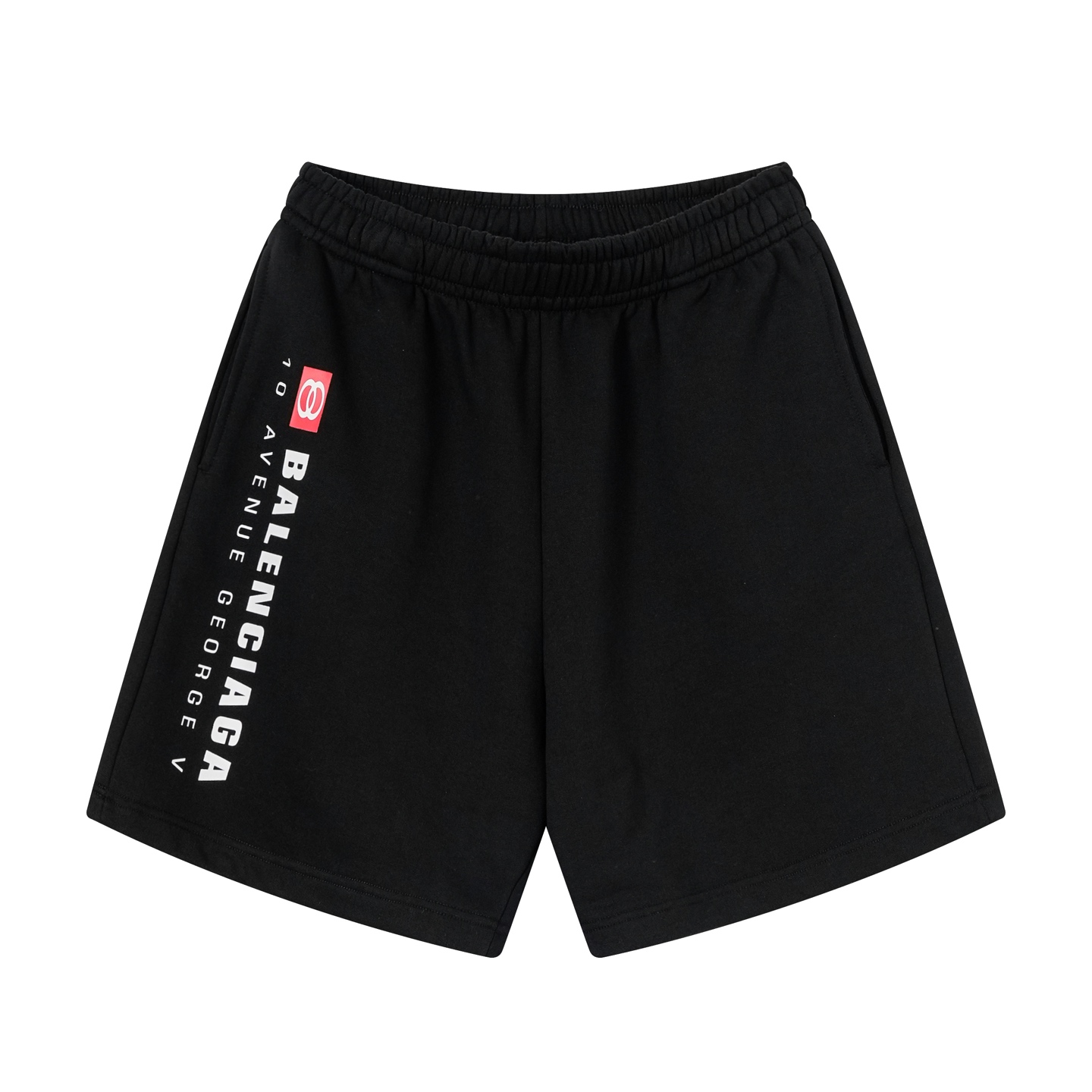 Balenciaga 官网品质BALENCI*GA/巴黎 2026新款 巴黎 字母印花短裤 砖柜同步