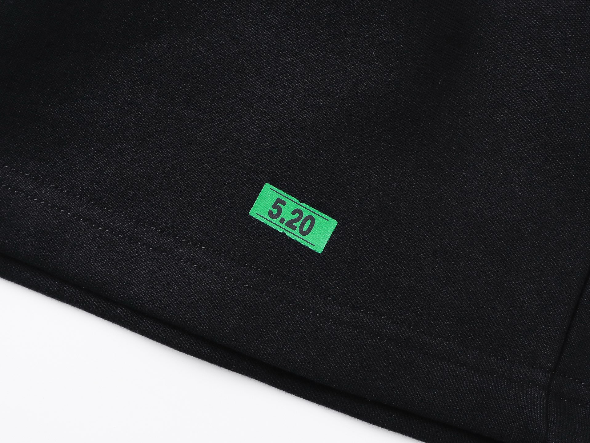 Balenciaga 官网品质BALENCI*GA/巴黎 2026新款 巴黎5 20贴纸印花 左边刺绣巴黎小字母短裤