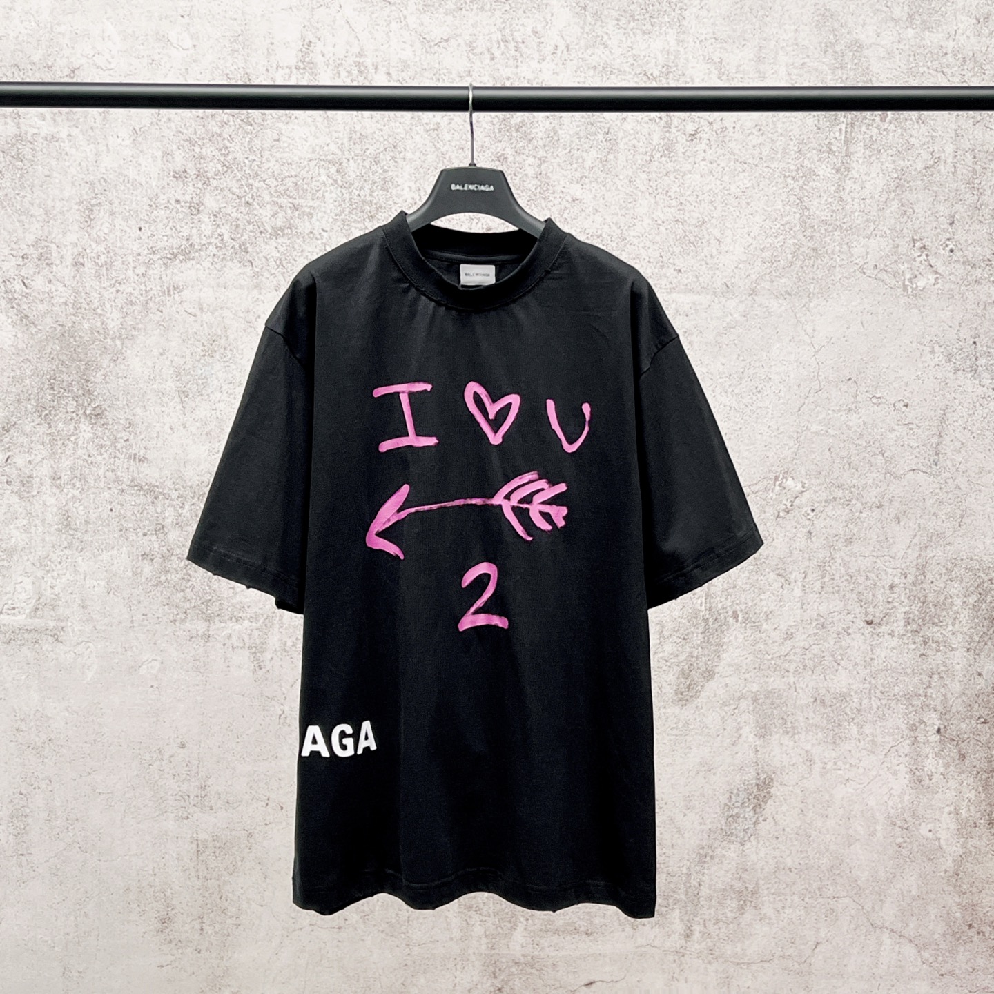 P80 tiro real [versión superior. calidad del sitio web oficial] BALENCI*GA/Paris. SS26 último modelo. Camiseta de manga…