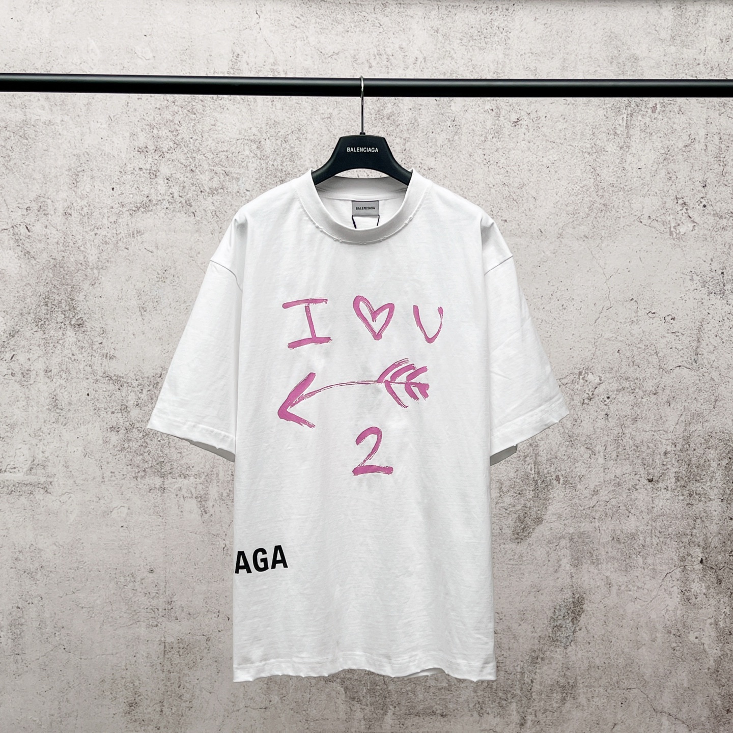 P80 tiro real [versión superior. calidad del sitio web oficial] BALENCI*GA/Paris. SS26 último modelo. Camiseta de manga…
