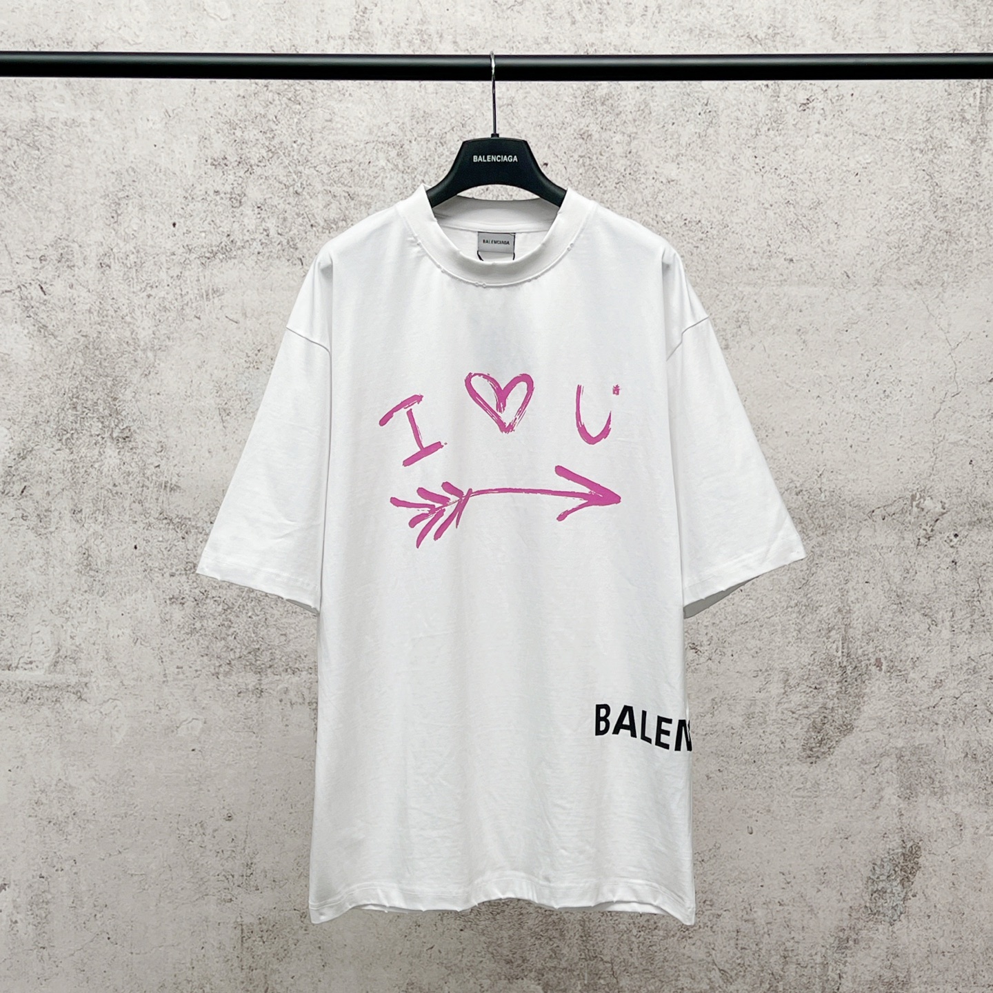 P80 tiro real [versión superior. calidad del sitio web oficial] BALENCI*GA/Paris. SS26 último modelo. Camiseta de manga…