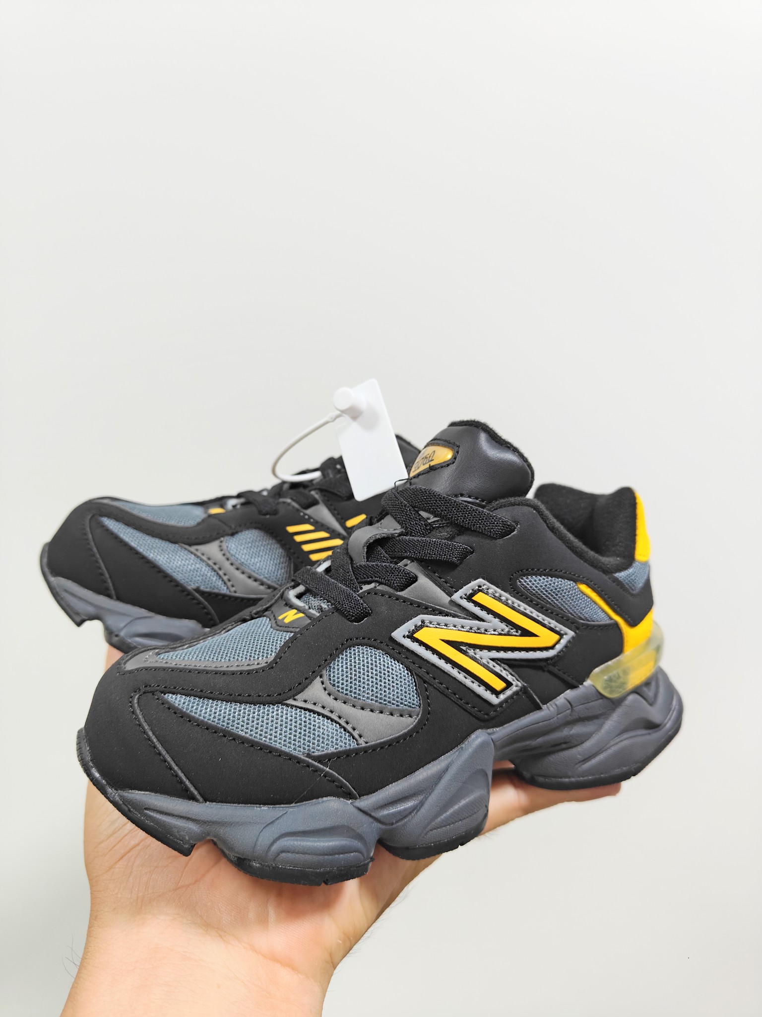 “NB 9060 Loose-Banded Children’s Shoes: Stylish Overseas Version with Elephant Design” - 图片 2