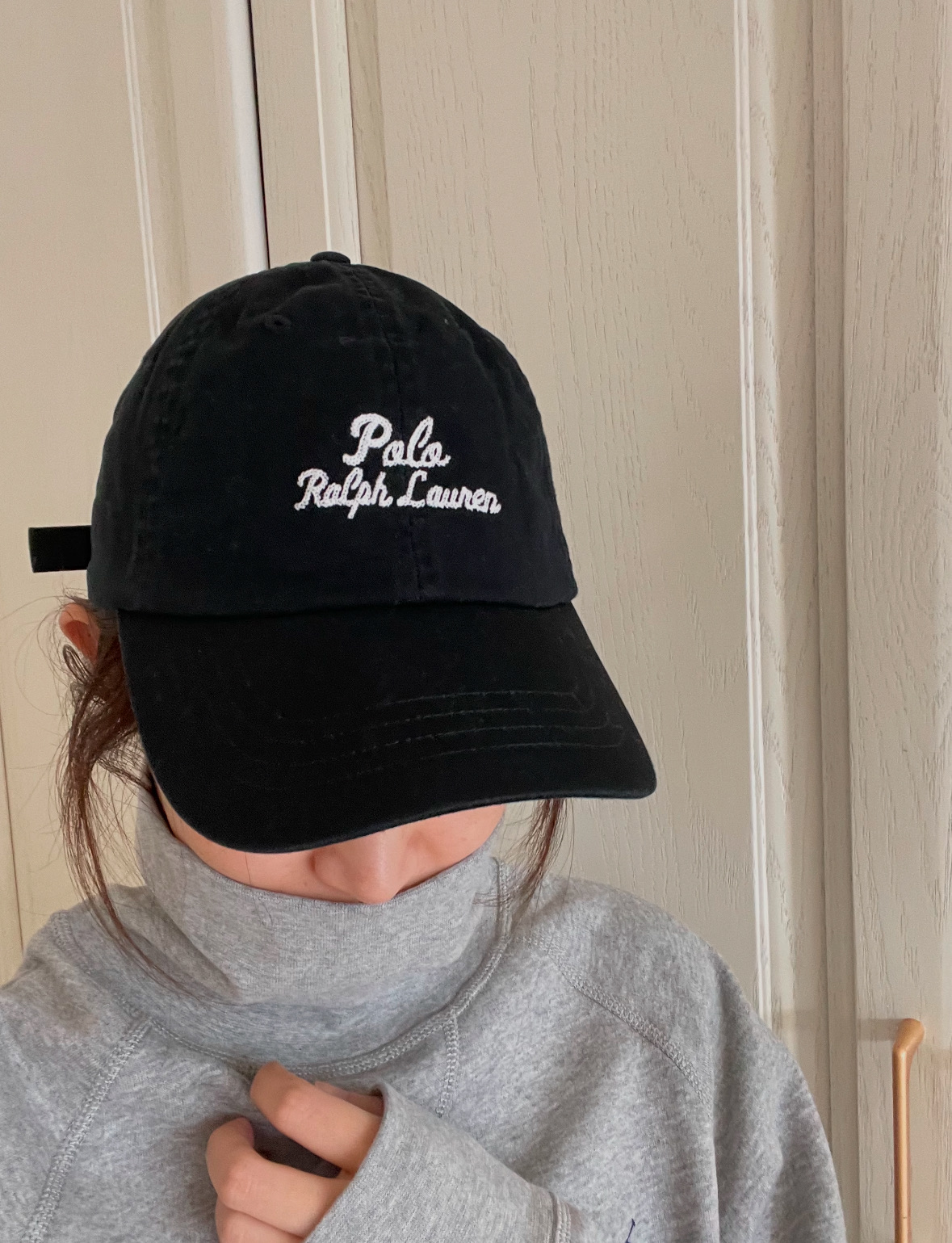 Бейсболка черная Polo Ralph Lauren