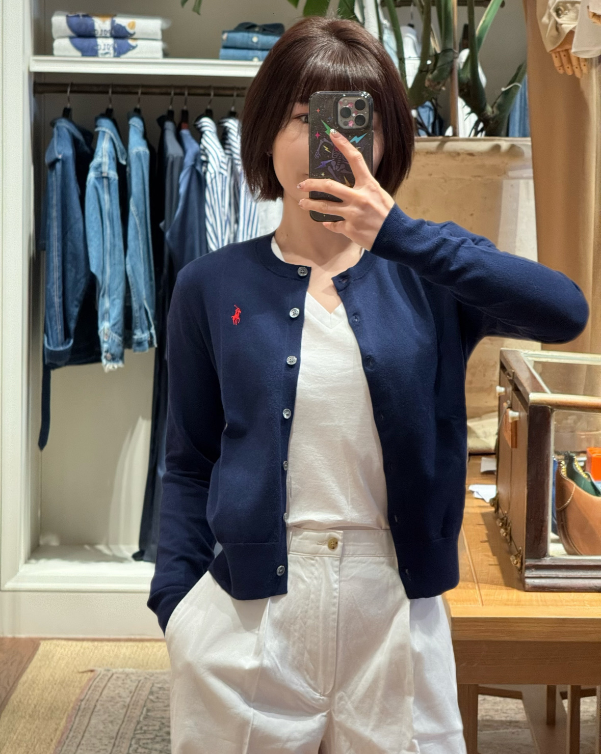 Кардиган Ralph Lauren Polo синий