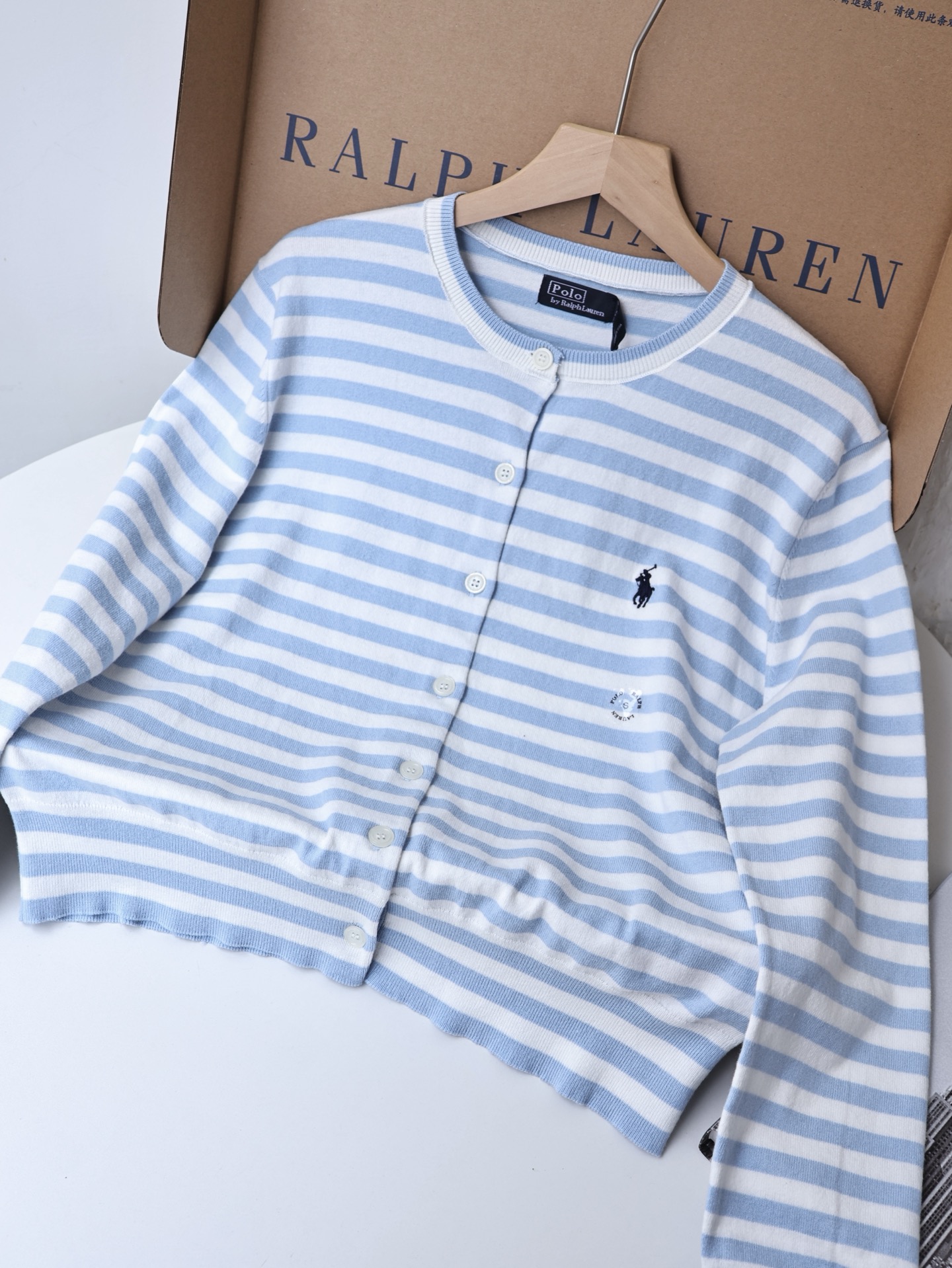 Кардиган Polo Ralph Lauren с узором в полоску