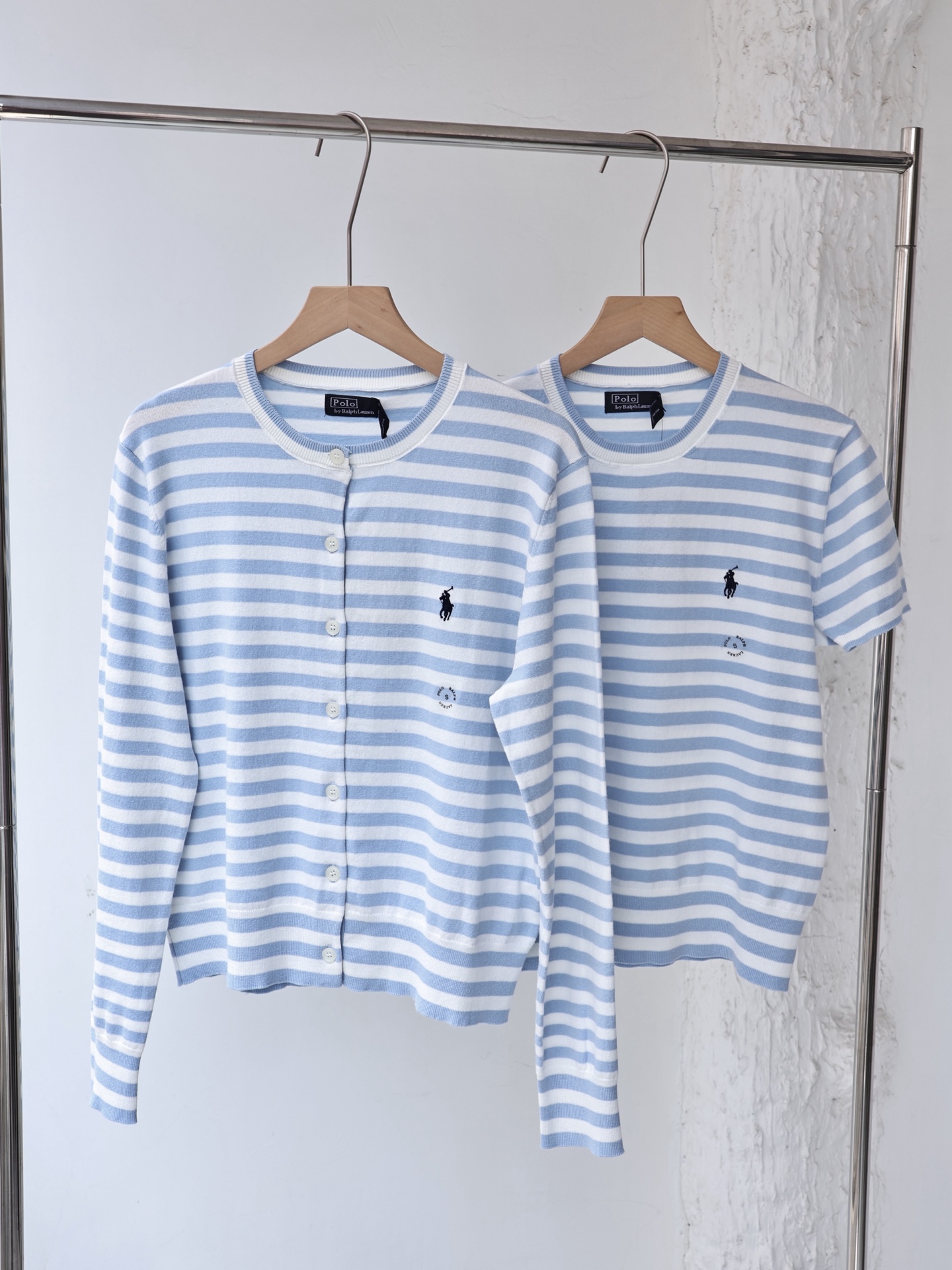 Полосатый женский кардиган Polo Ralph Lauren