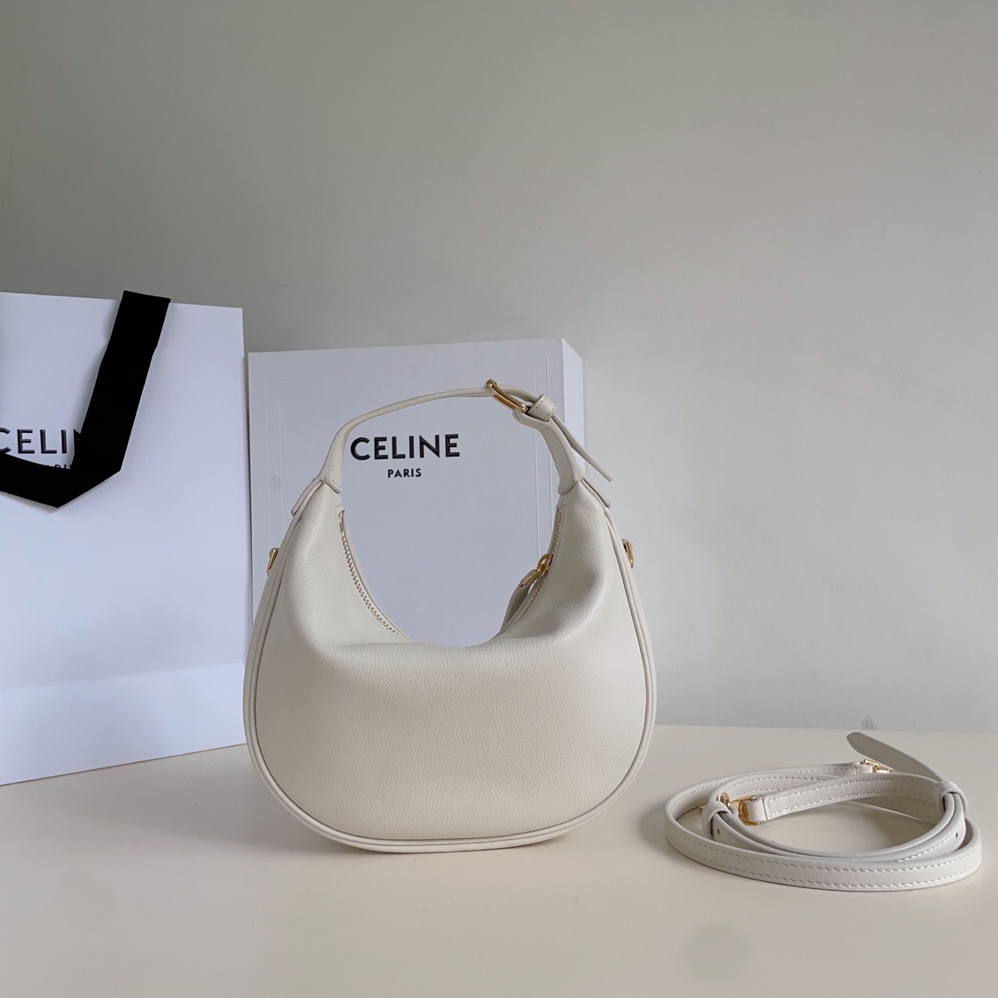 Teacher Celines new lulu little crescent moon