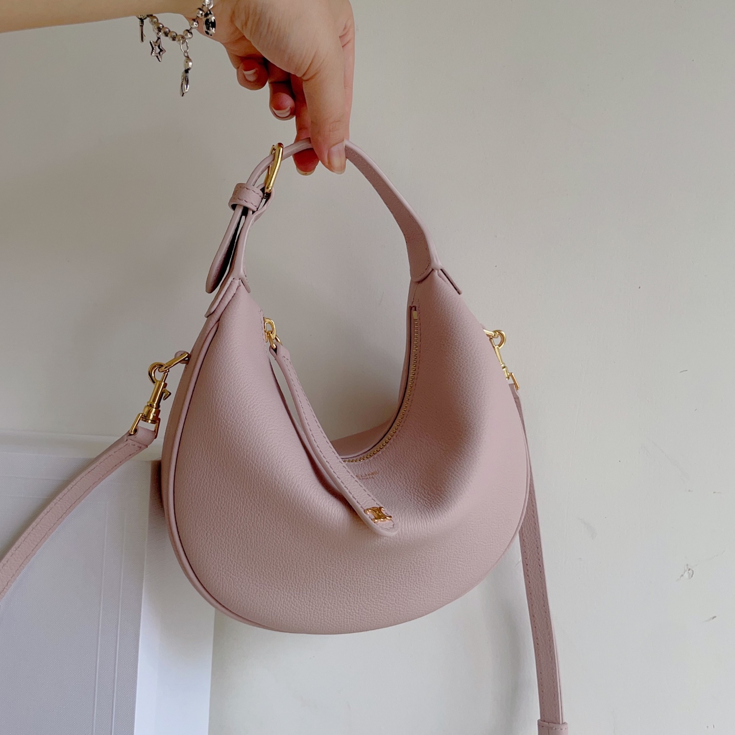 Celine 25 new lulu small crescent moon