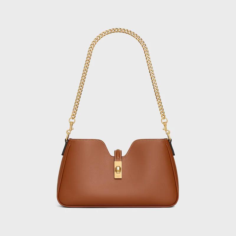 Celine Camille Handbag in Tan Leather with Gold Hardware Shoulder Bag 5 i1755150493533 6422 0 3