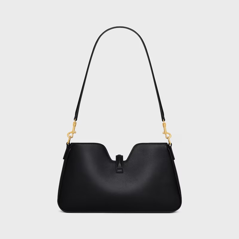 Celine Camille Handbag in Black Leather with Gold-Tone Hardware 4 i1755150808118 1598 0 2