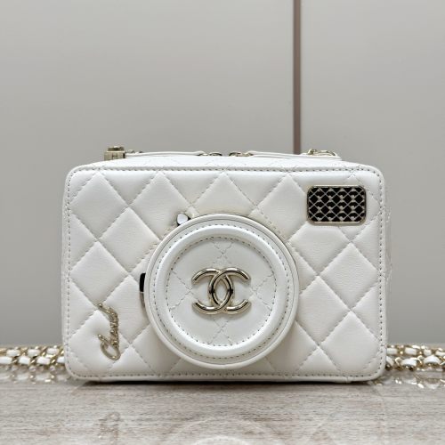 Chanel Camera Bag - Elegant Design, Perfect for Daily Use - White 1 Chanel Camera Bag - Elegant Design, Perfect for Daily Use - White