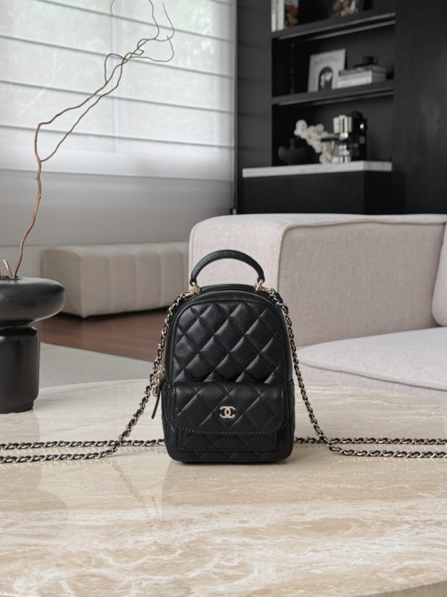 Chanel 24C Mini Backpack Black & Gold, Crossbody, Shoulder & Backpack 1 Chanel 24C Mini Backpack Black & Gold, Crossbody, Shoulder & Backpack