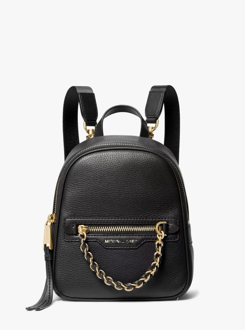 Michael Kors MICHAEL KORs 新款MK Elliot 超小号链条饰斜挎双肩背包女包