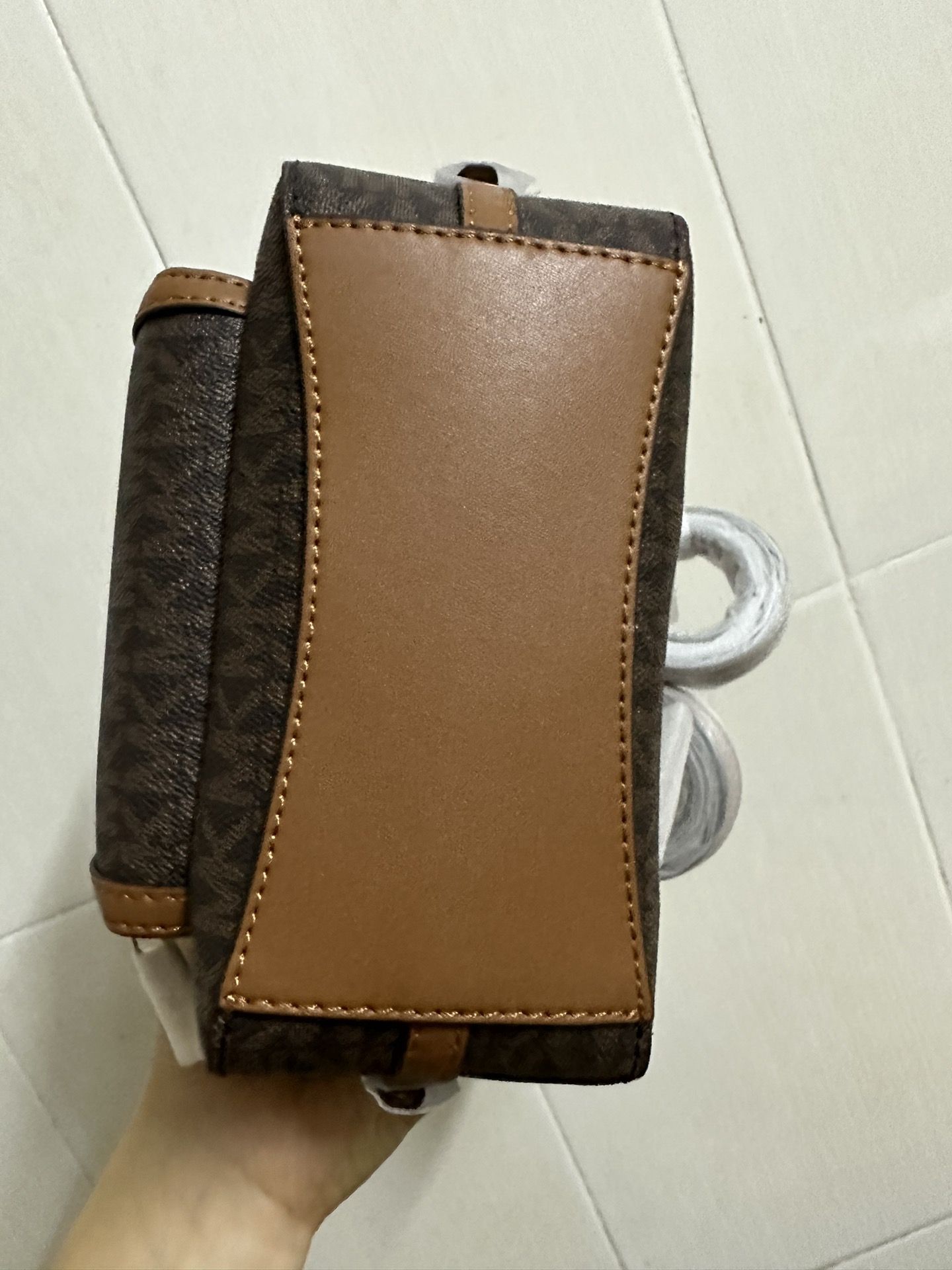 Michael Kors 新款AMK背包2拼皮小号，A
