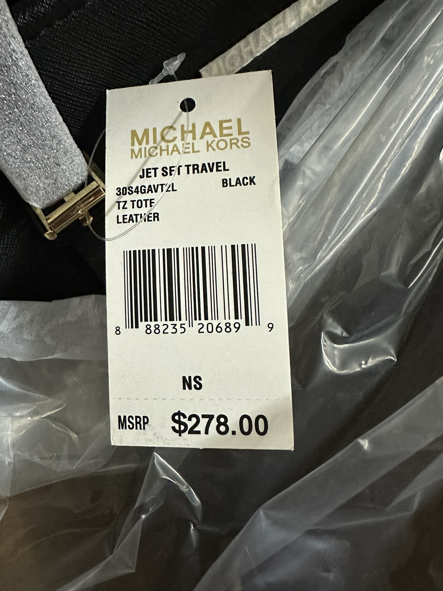Michael Kors ～mk购物袋/妈咪包袋口拉链设计