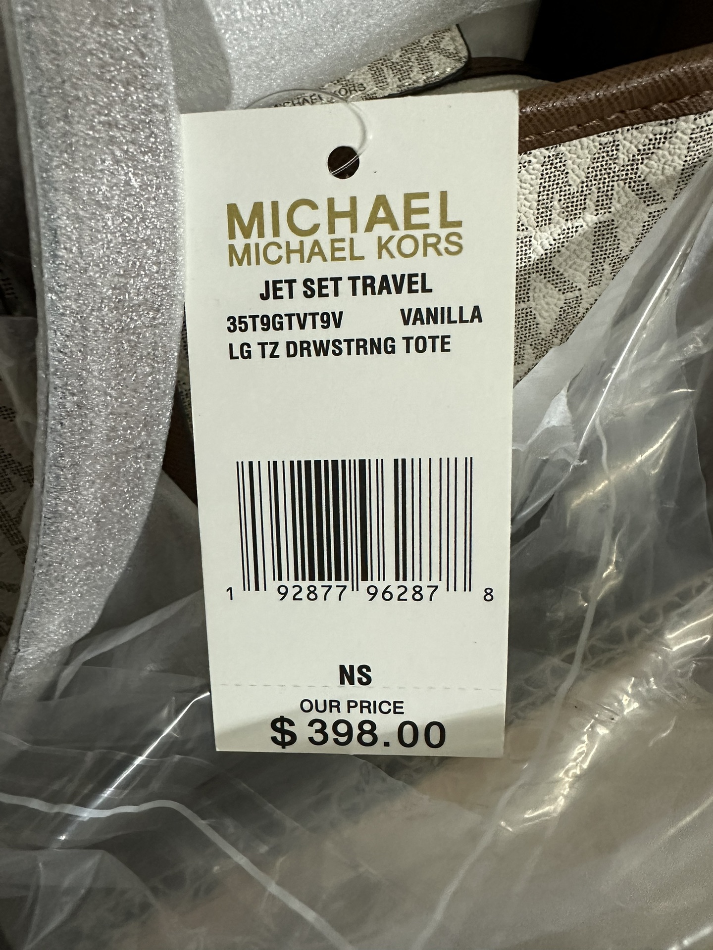 Michael Kors 新款大号购物袋小字母