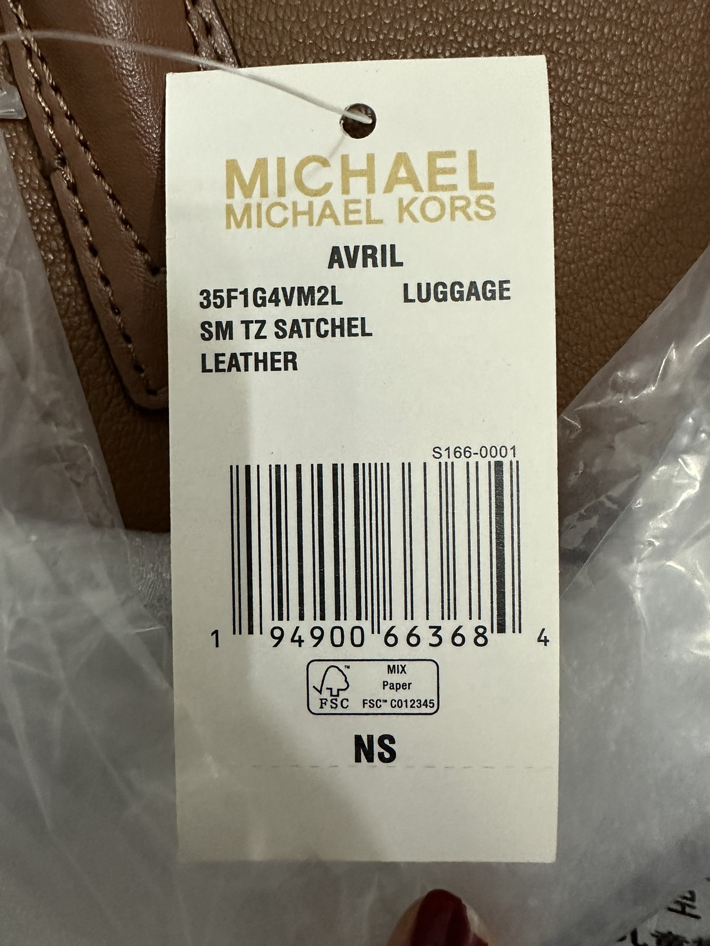 Michael Kors 新款小号饺子包，棕色
