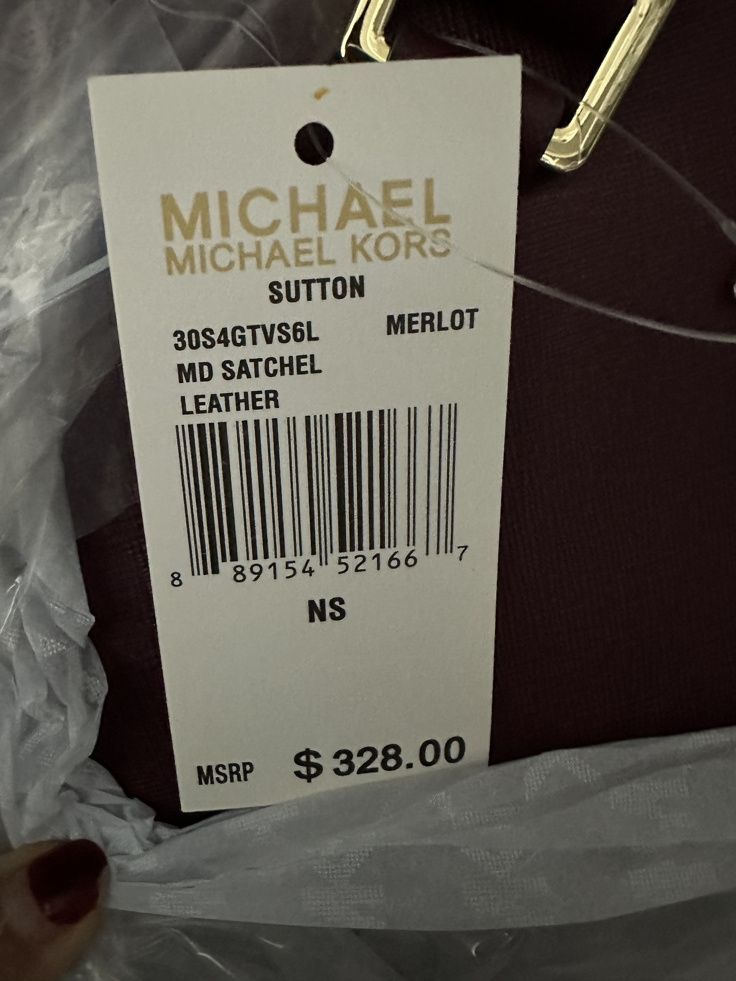 Michael Kors MK纯原中号双拉 杀手包 款 十字纹牛皮 （手提 单肩 斜挎）均可