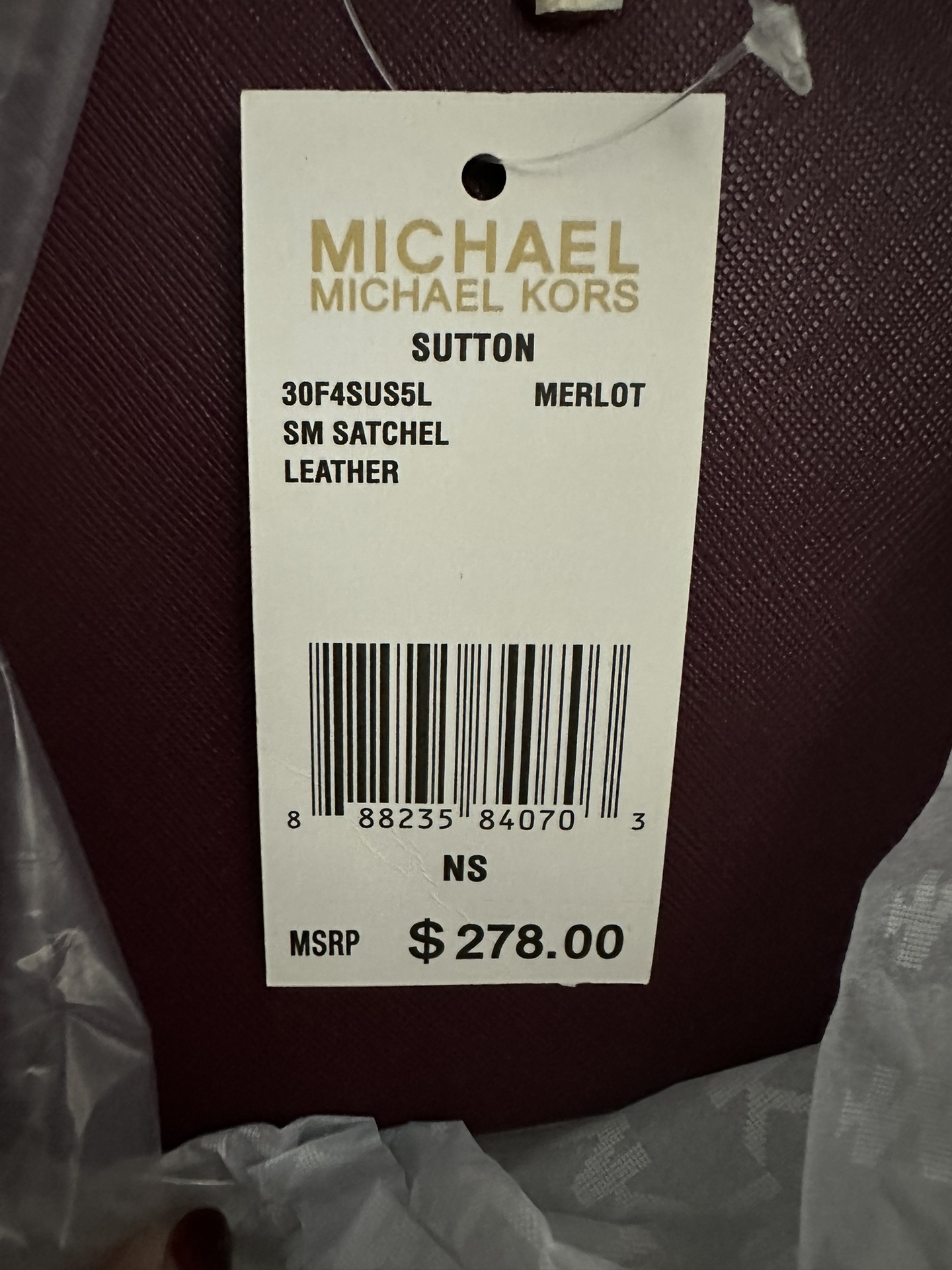 Michael Kors Mk 小号双拉链 杀手包 十字纹牛皮 单肩斜挎手提包 、 又奢华 令女人特质尽显